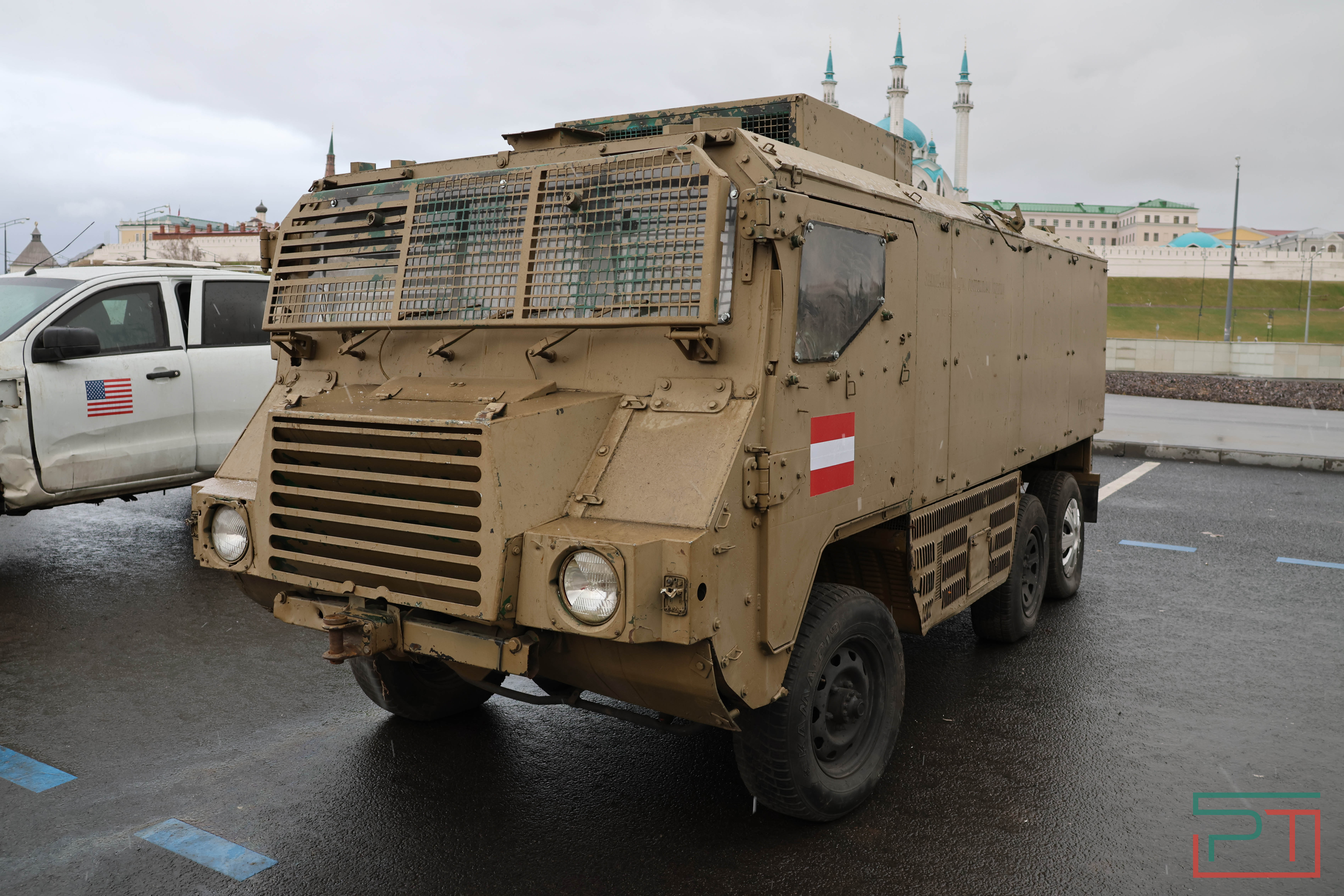 Выставка трофейной техники НАТО