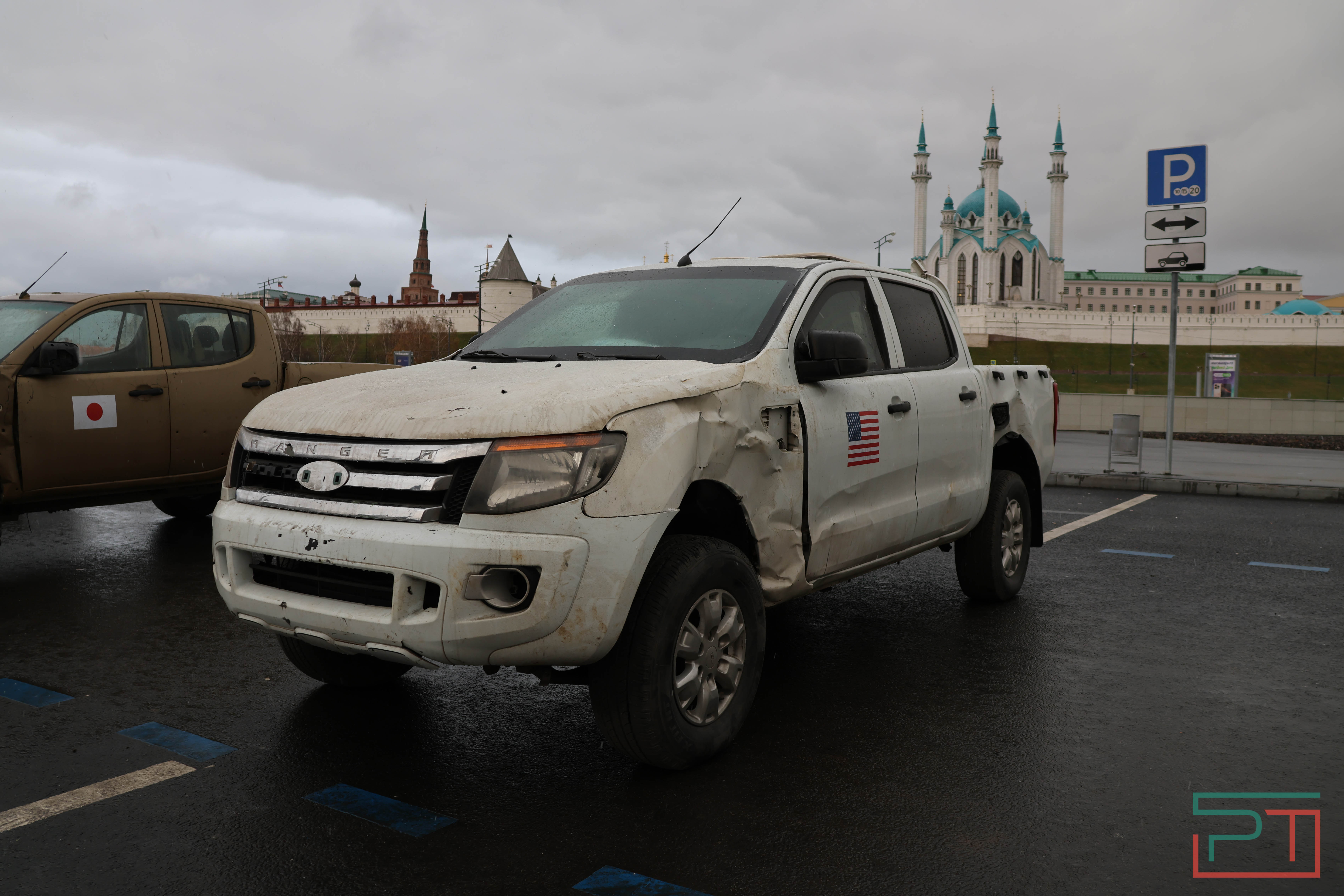 Выставка трофейной техники НАТО