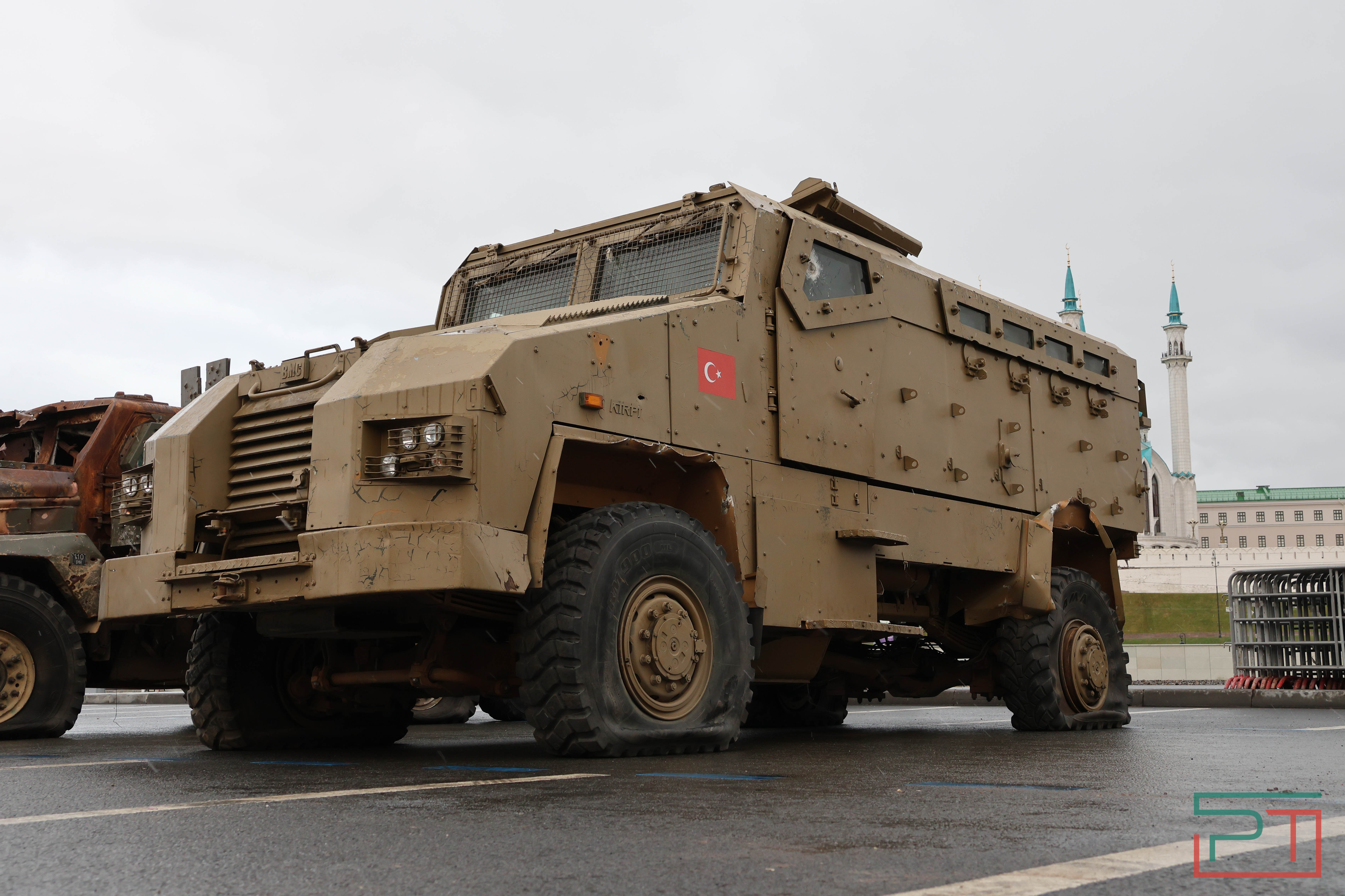 Выставка трофейной техники НАТО