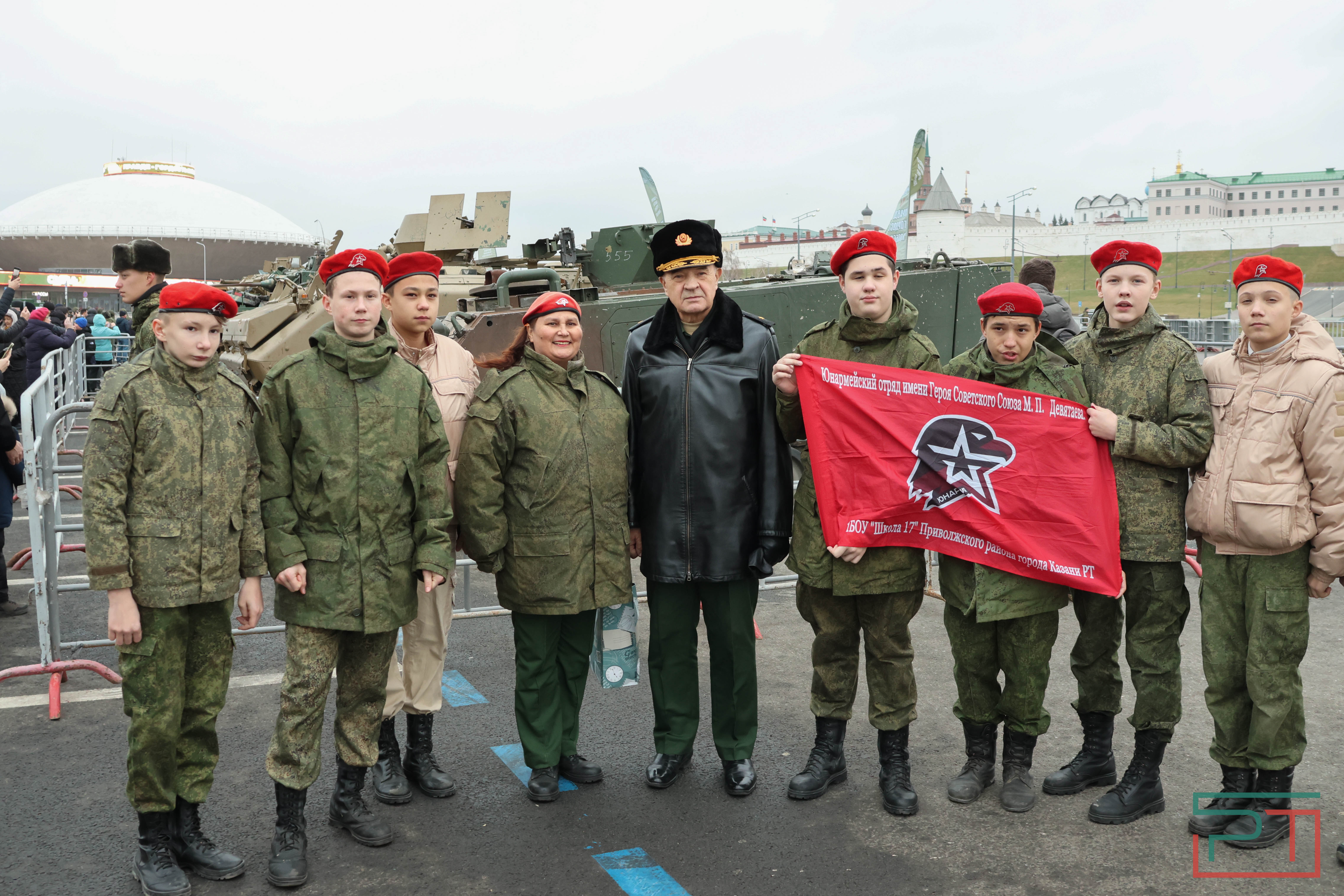 Abrams, Marder, Bradley: под стенами Казанского Кремля открылась выставка трофейной техники