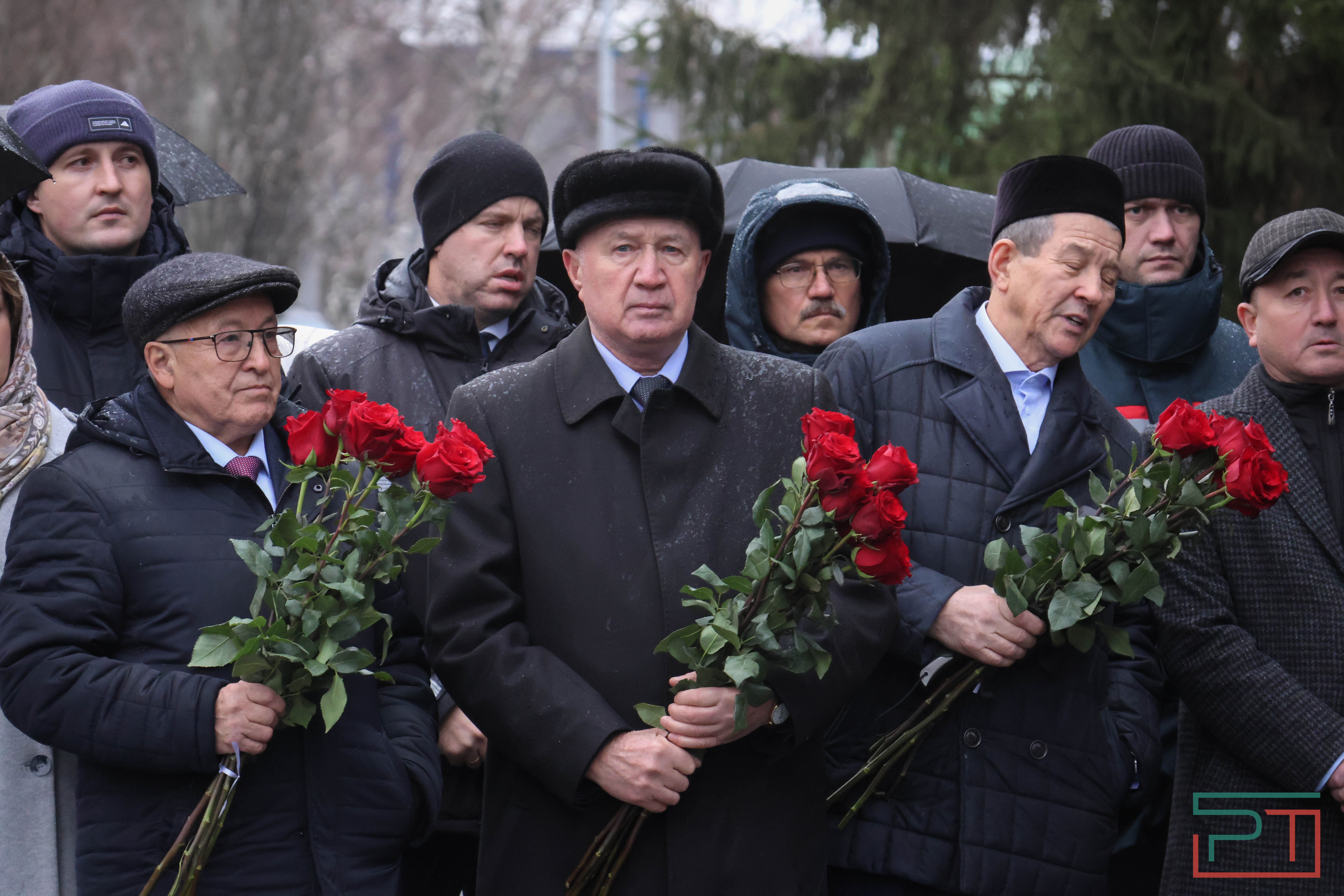 Открытие бюста Ганиева