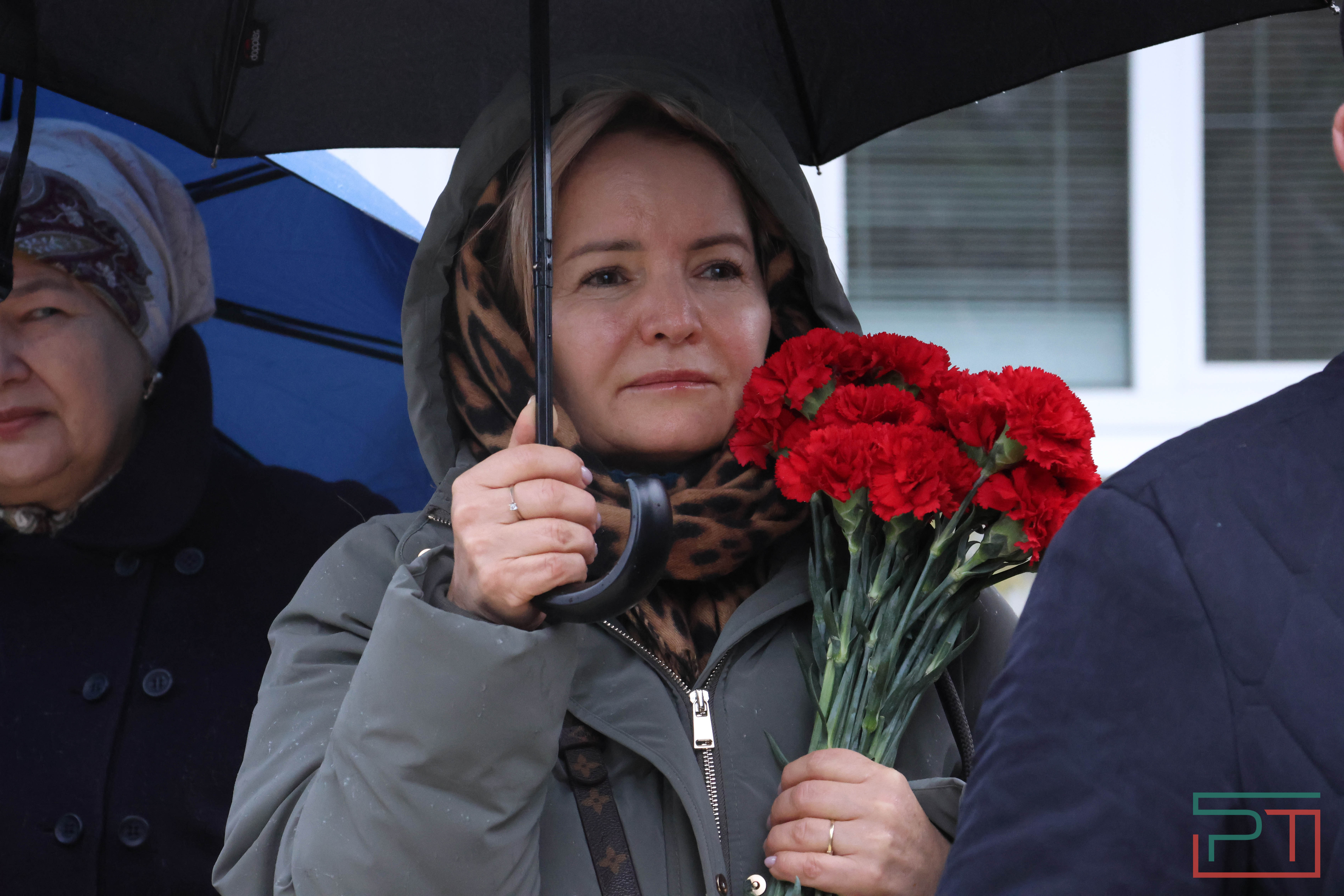 Открытие бюста Ганиева