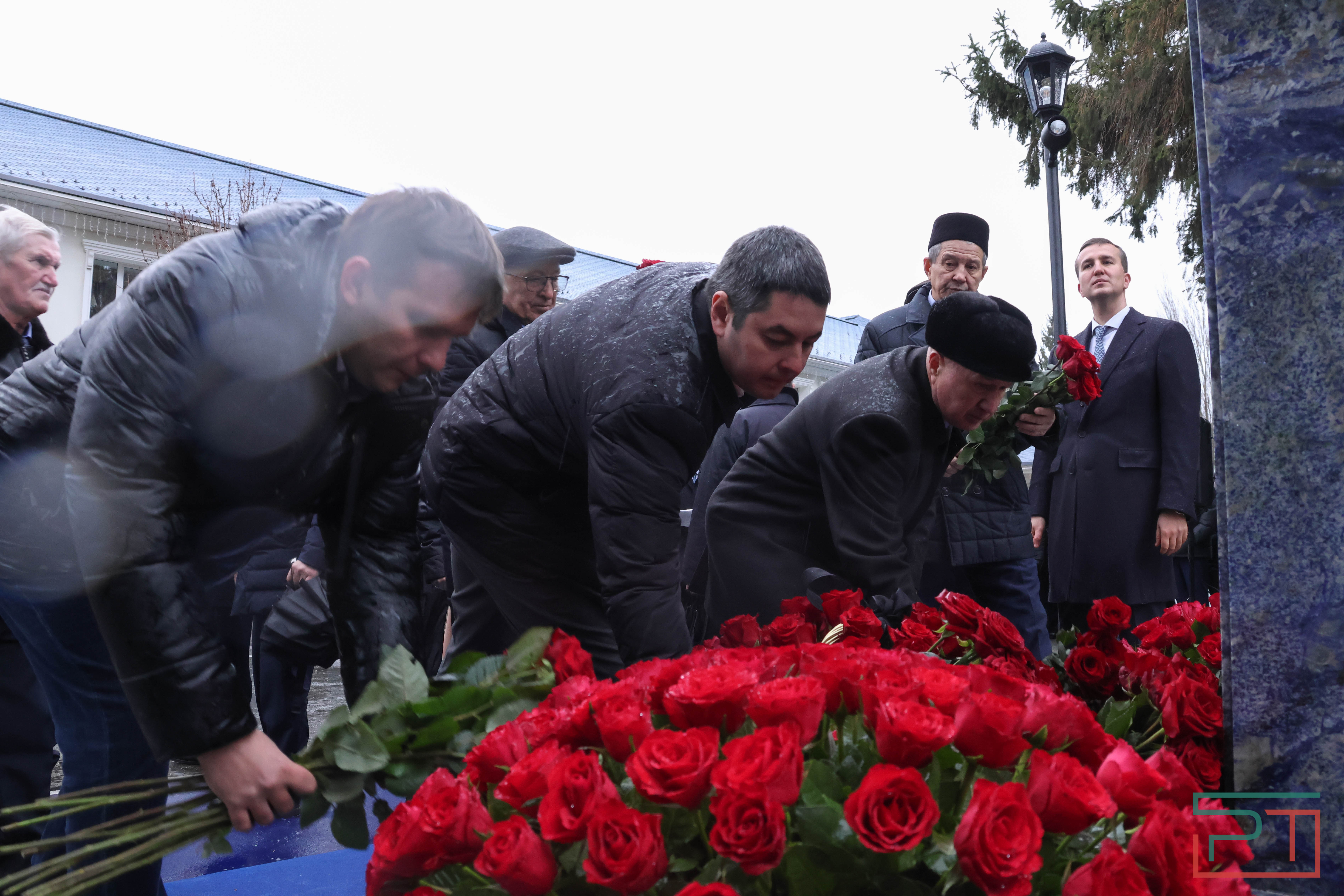 Открытие бюста Ганиева