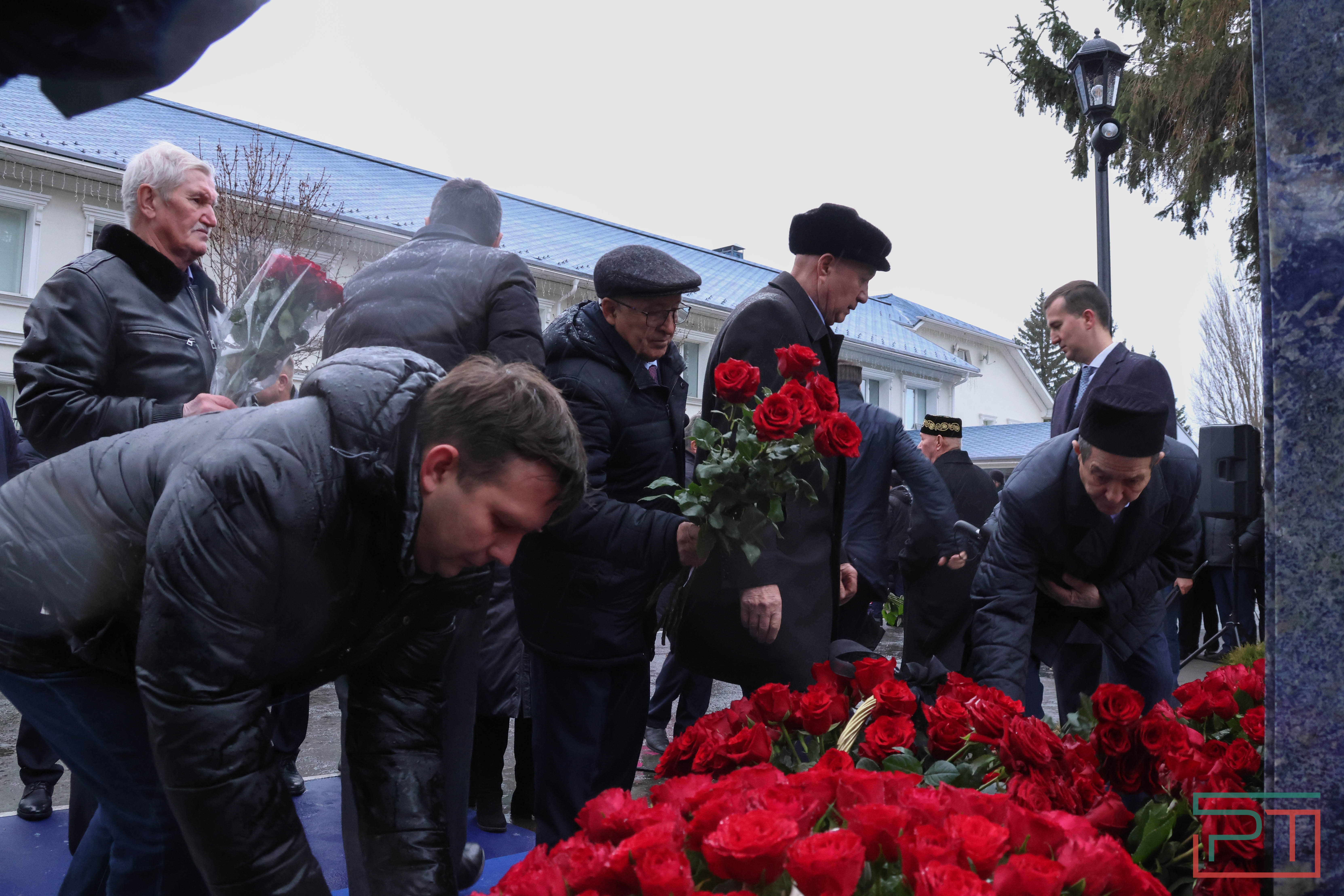 Открытие бюста Ганиева