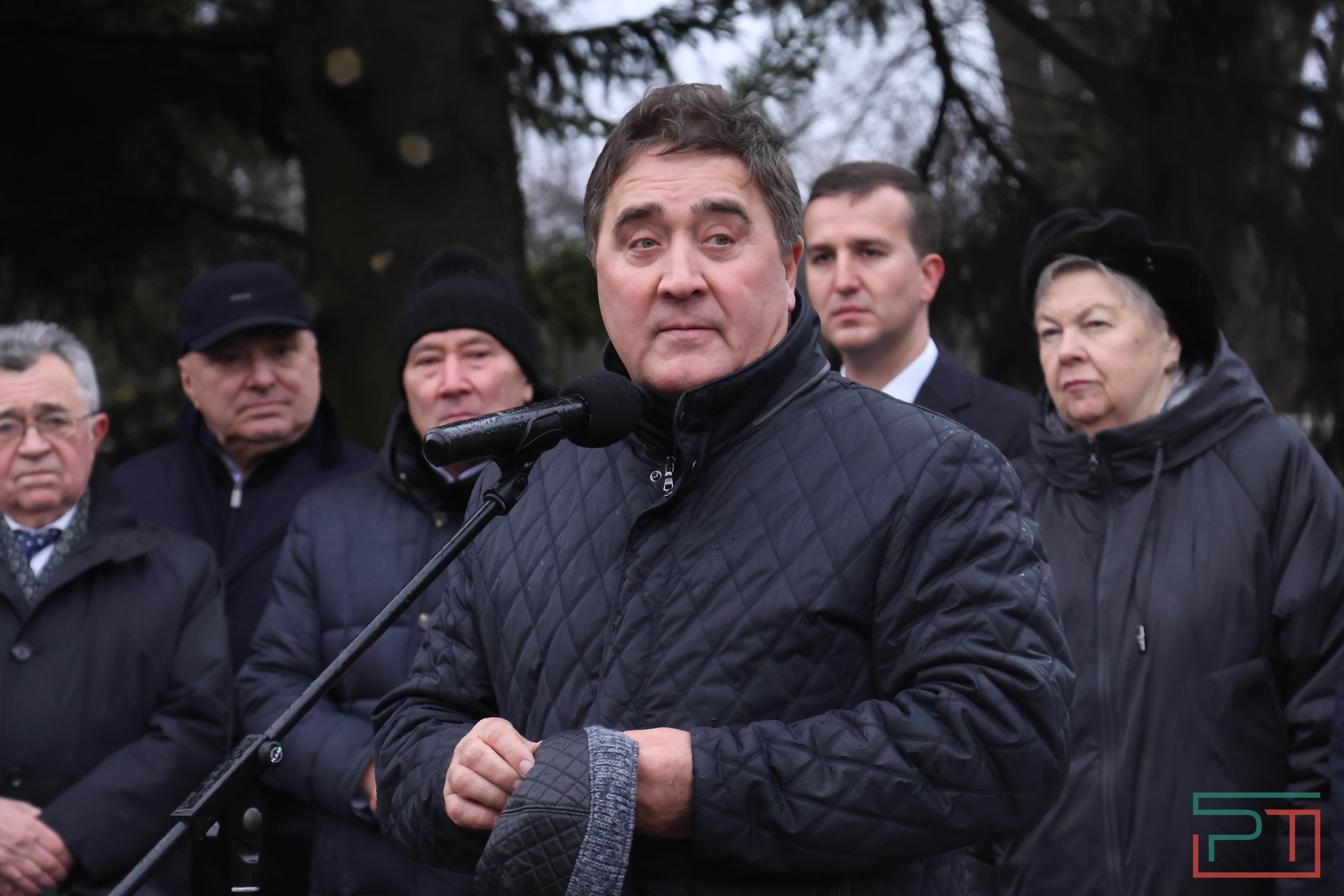 Открытие бюста Ганиева