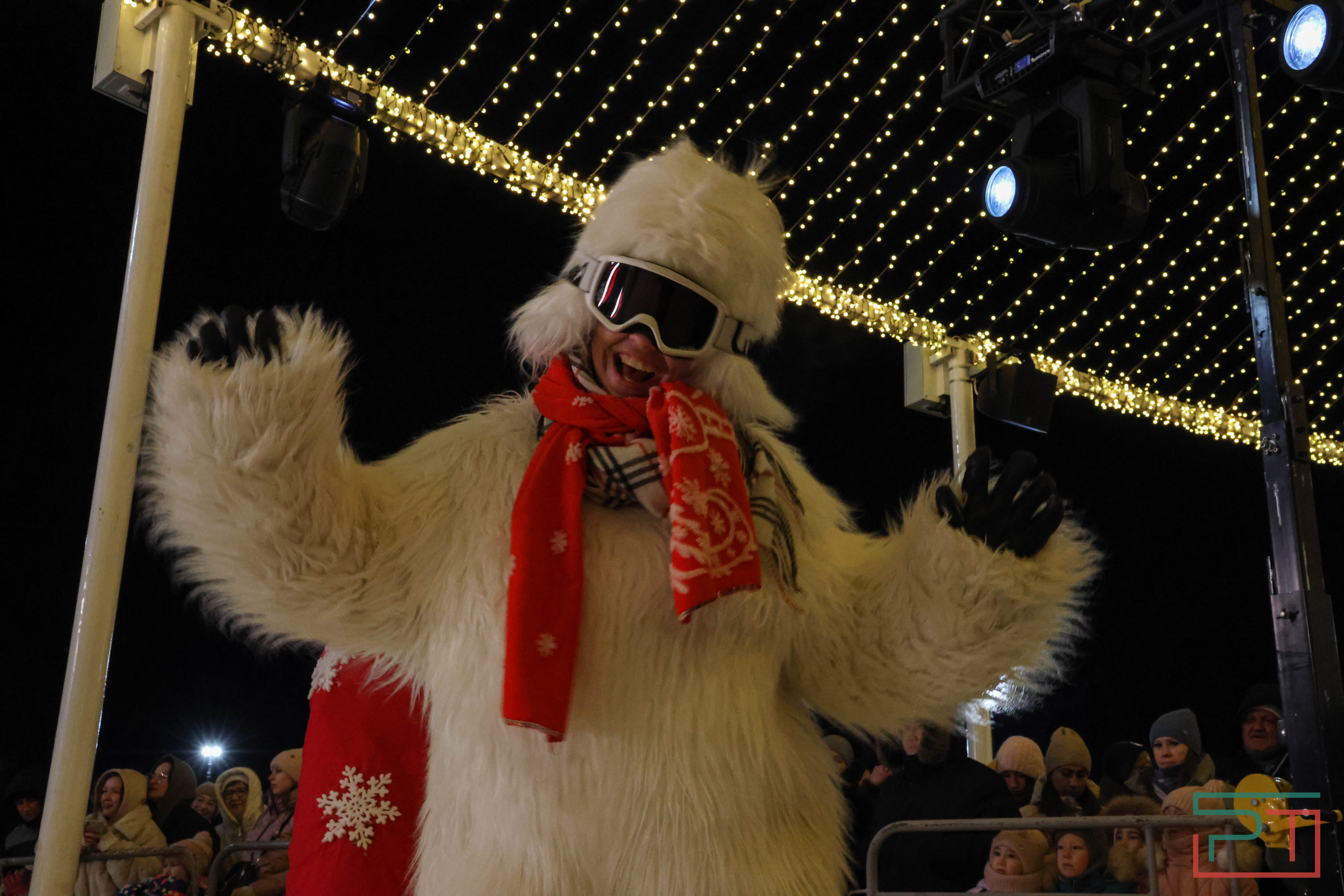 В Казани официально открыли главную елку города