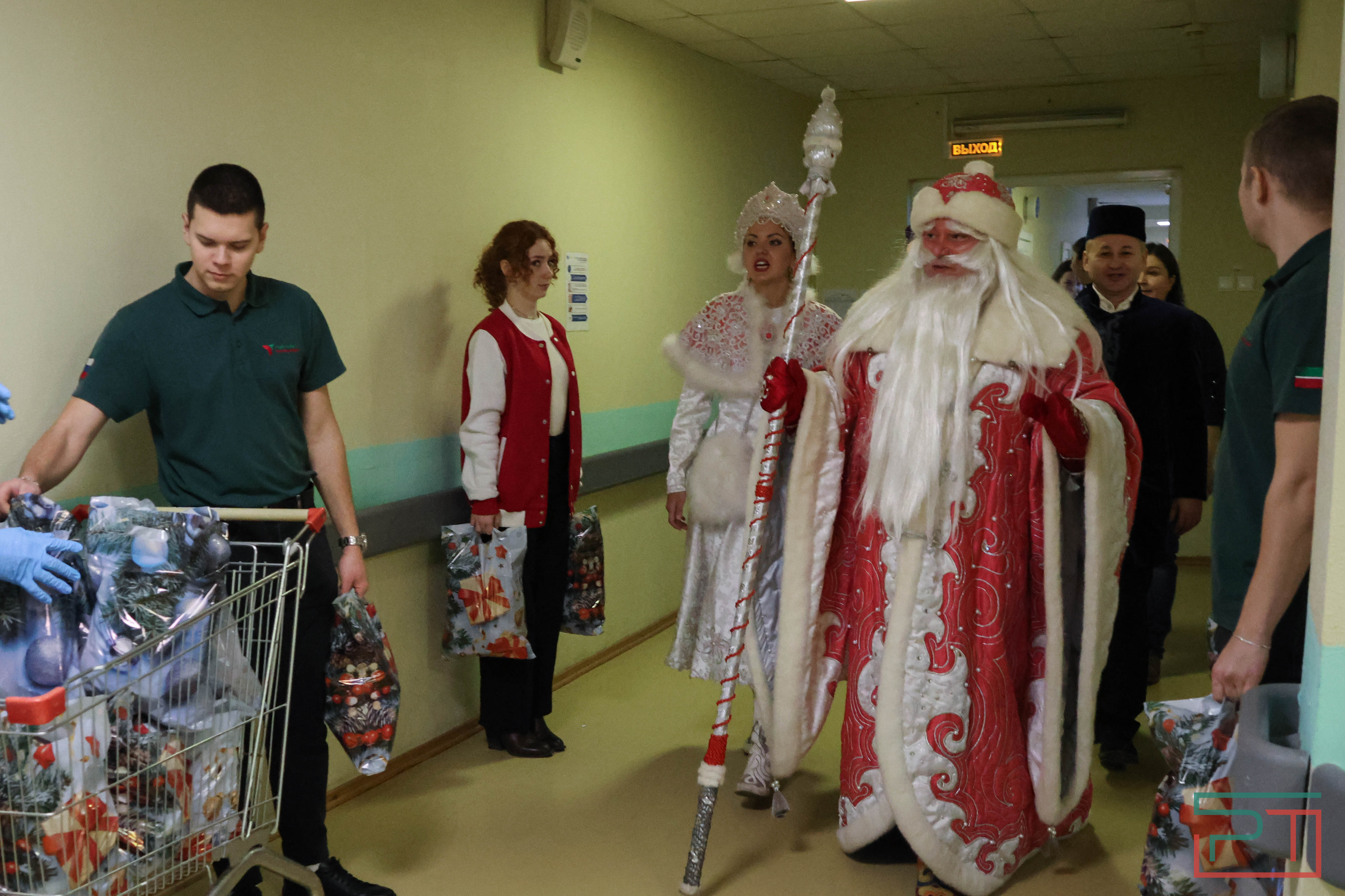 Бойцов СВО поздравили с Новым годом