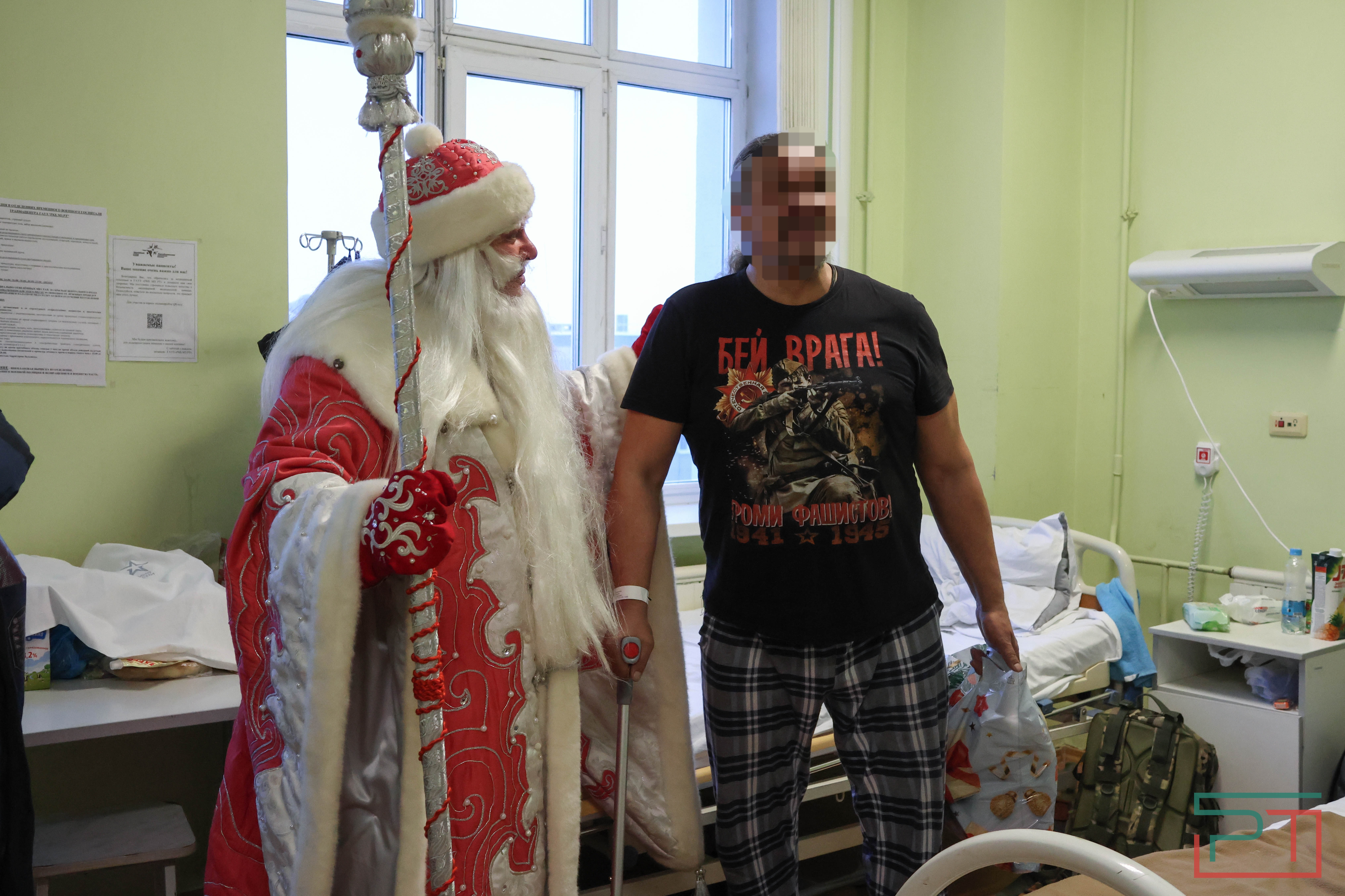 Бойцов СВО поздравили с Новым годом