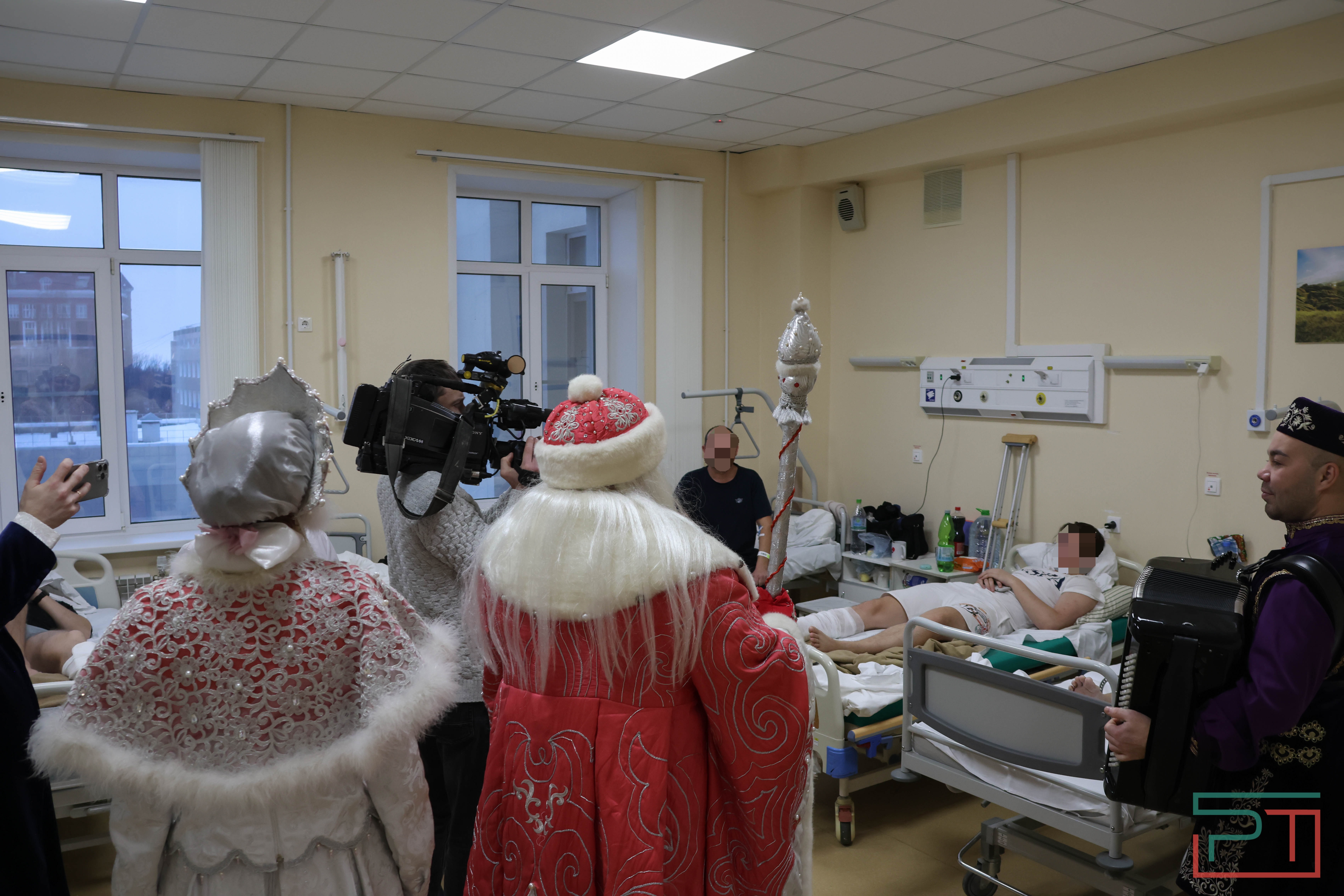 Бойцов СВО поздравили с Новым годом