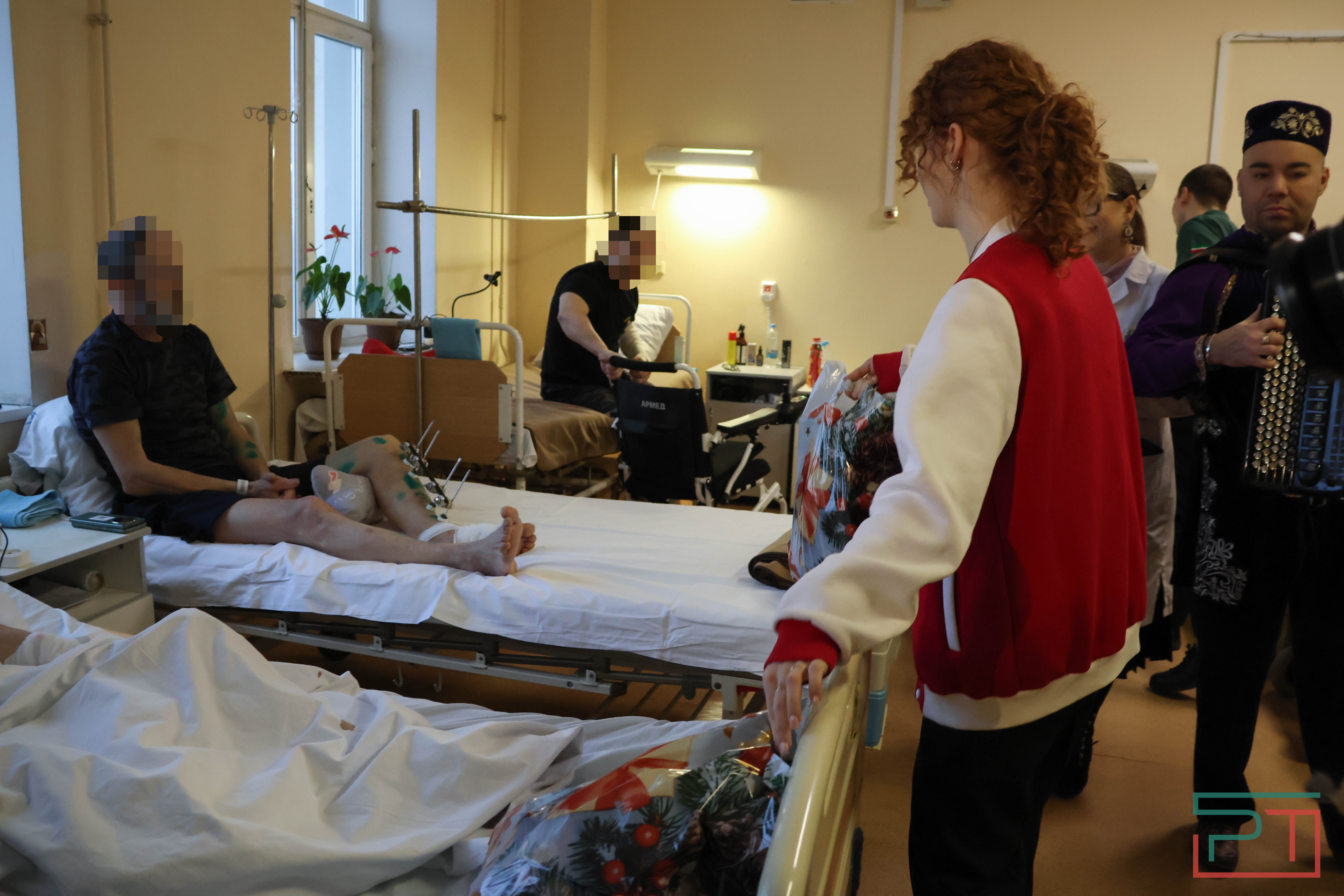 Бойцов СВО поздравили с Новым годом