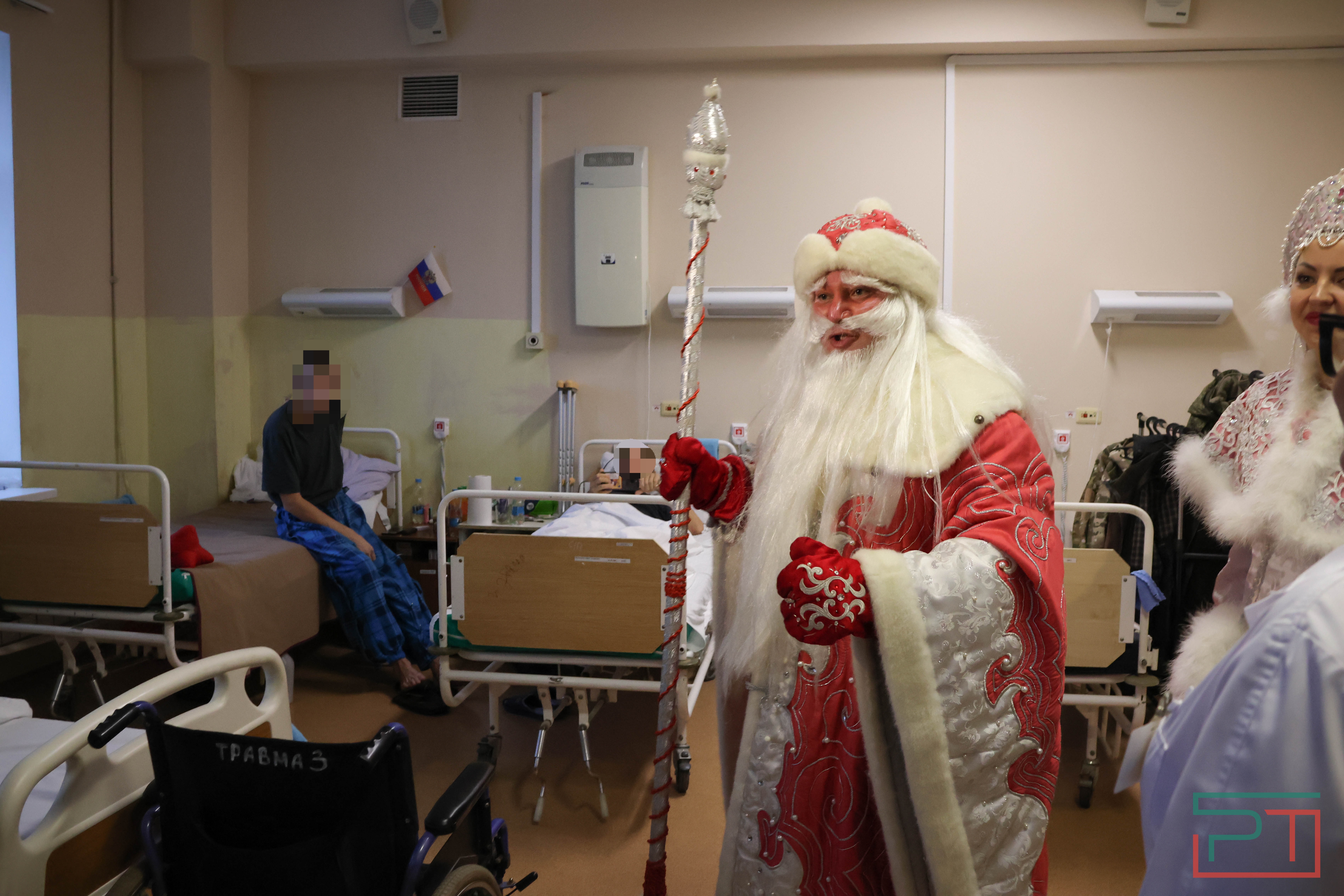 Бойцов СВО поздравили с Новым годом