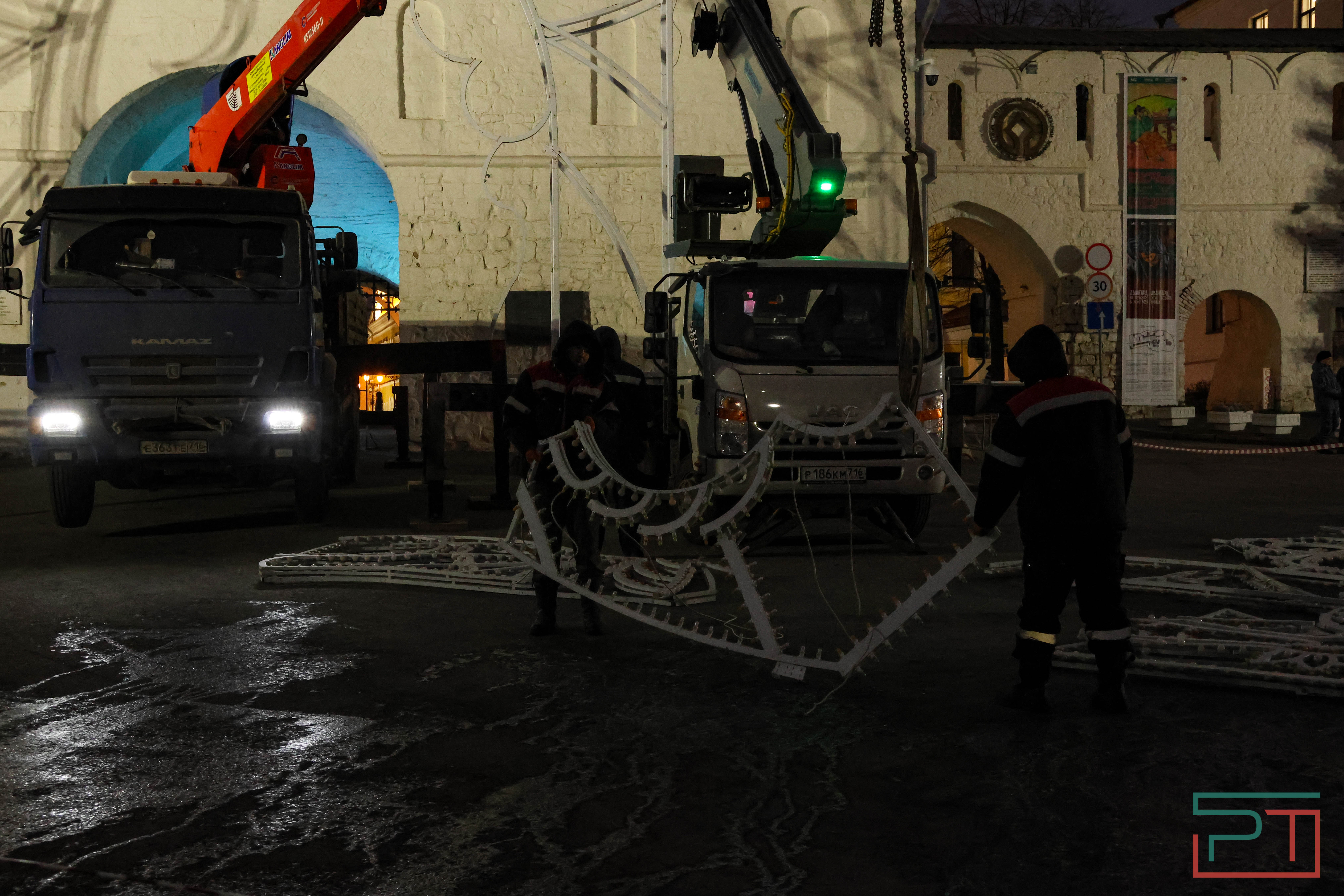 Казань готовится к Новому году