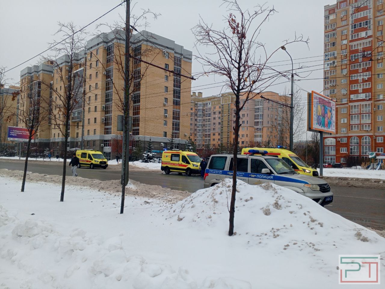 Казанский Кремль: Для жителей организованы места временного размещения и горячее питание