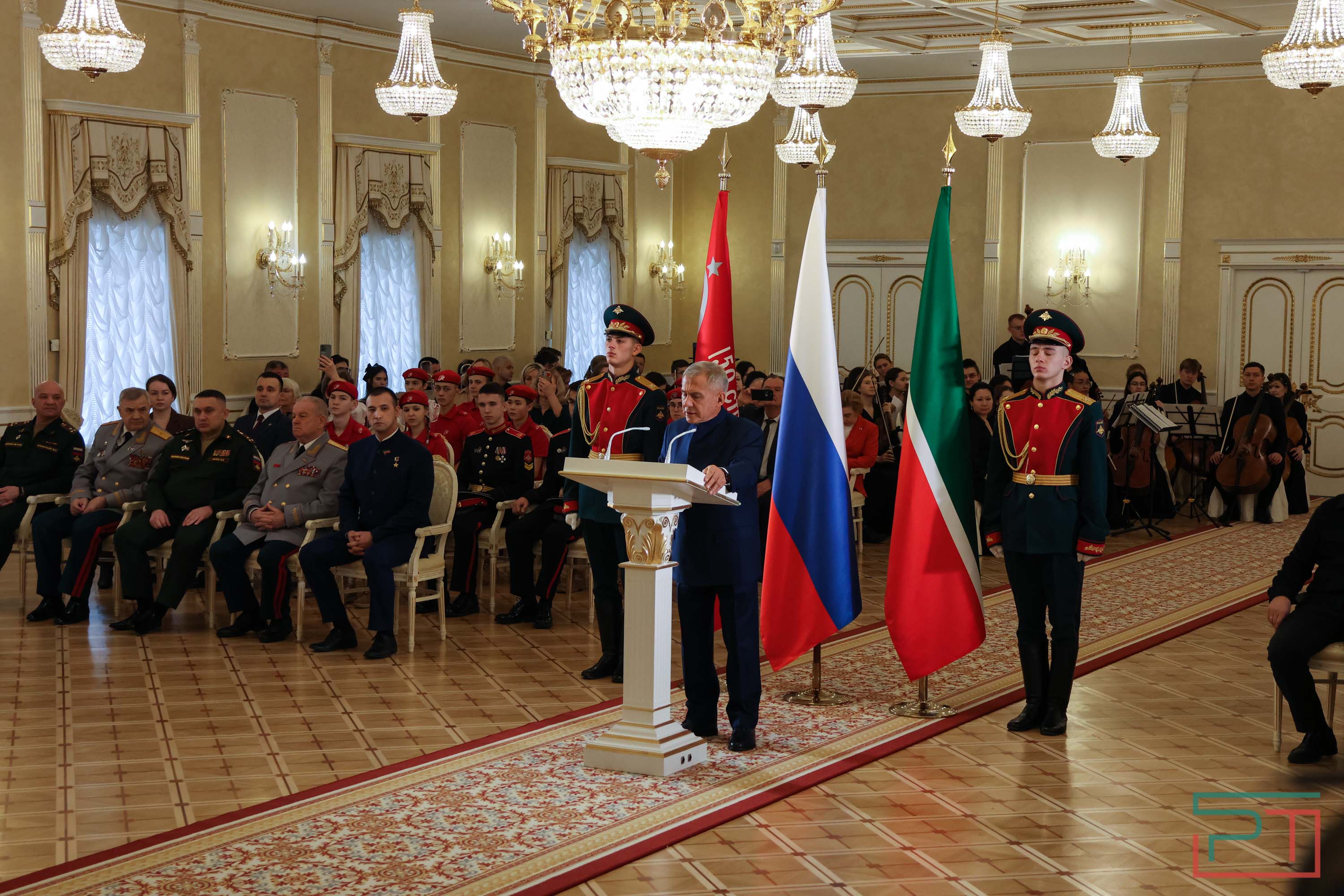 Вручение медалей ветеранам войны