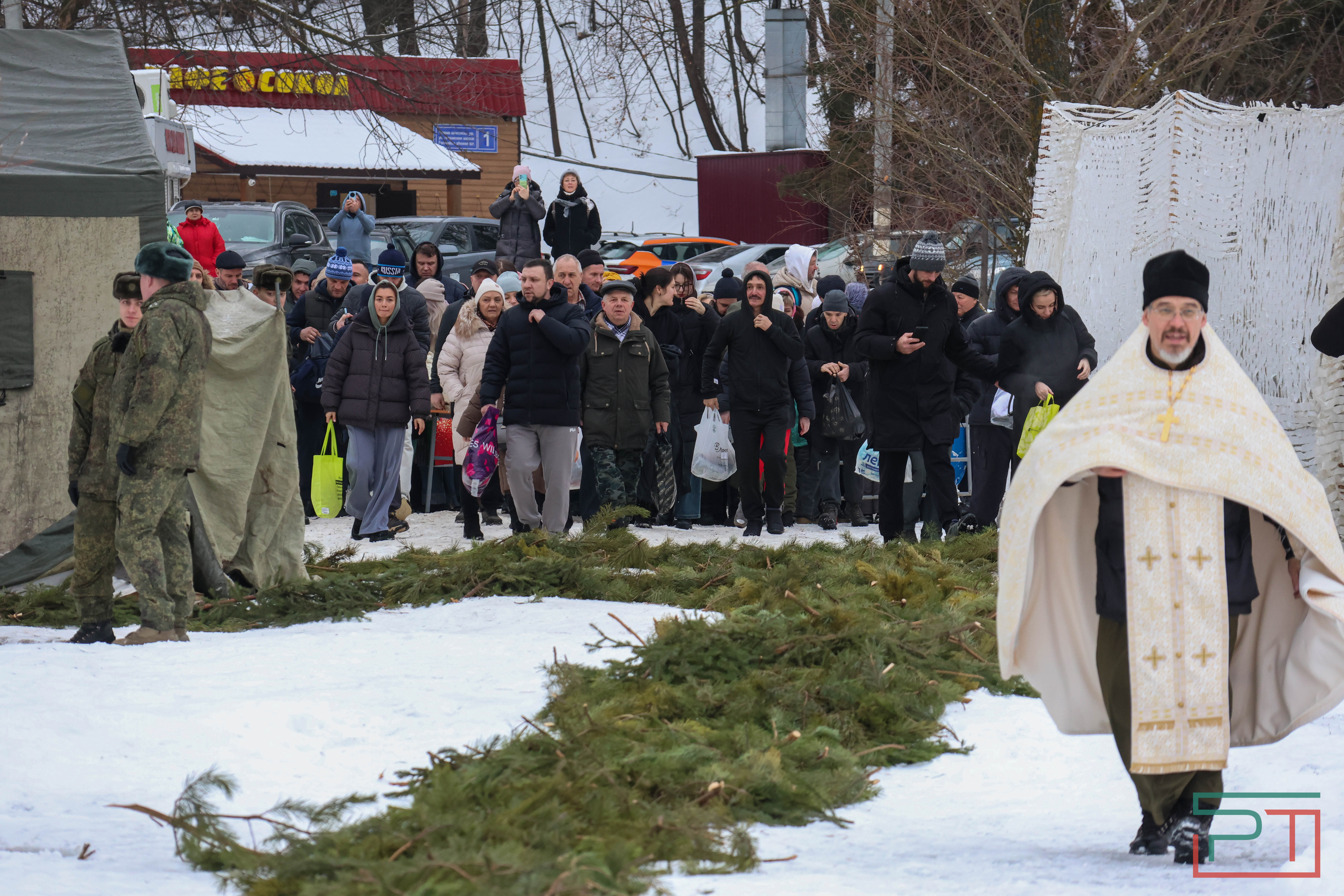 Крещенские купания на озере Верхний Кабан
