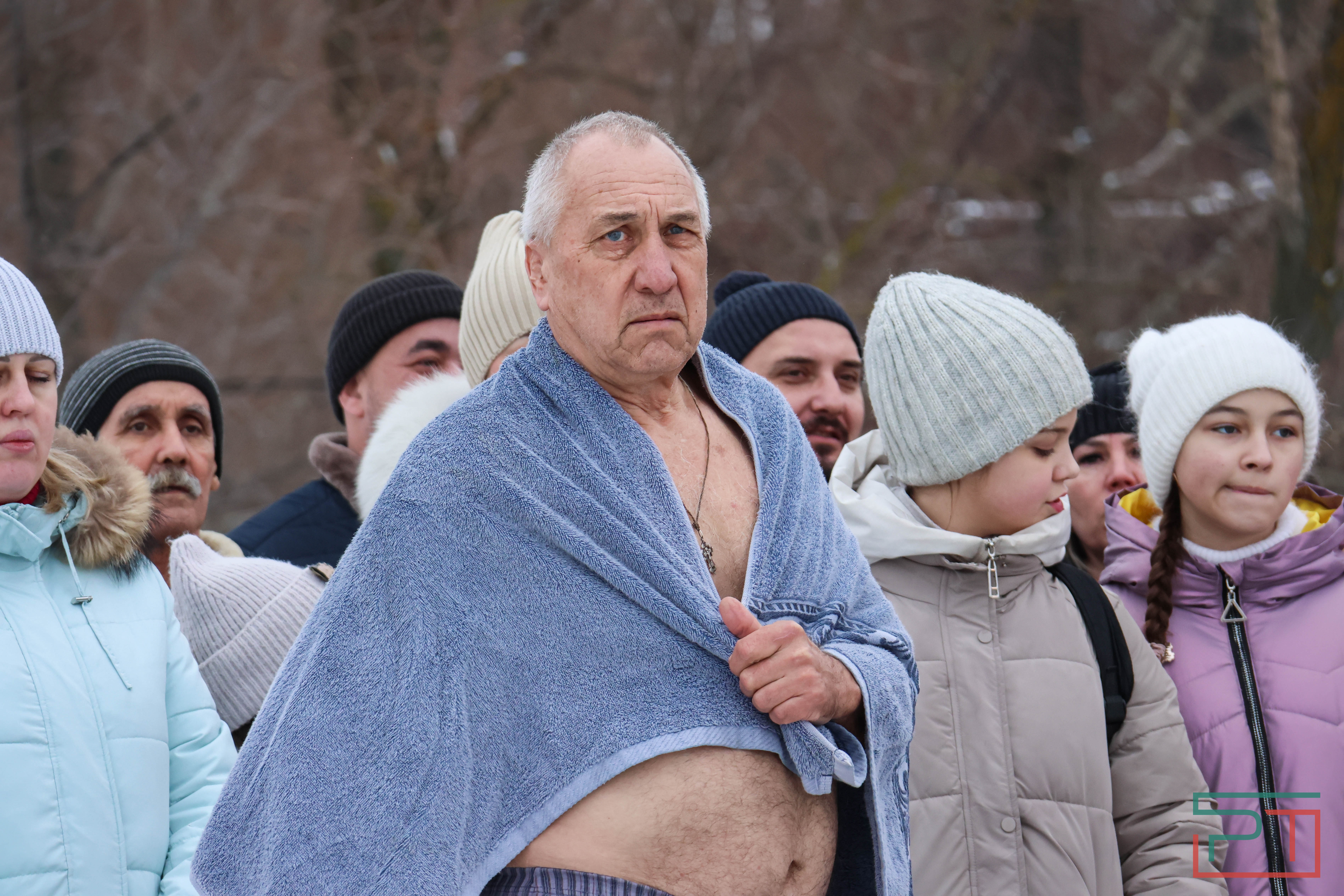 Крещенские купания на озере Верхний Кабан