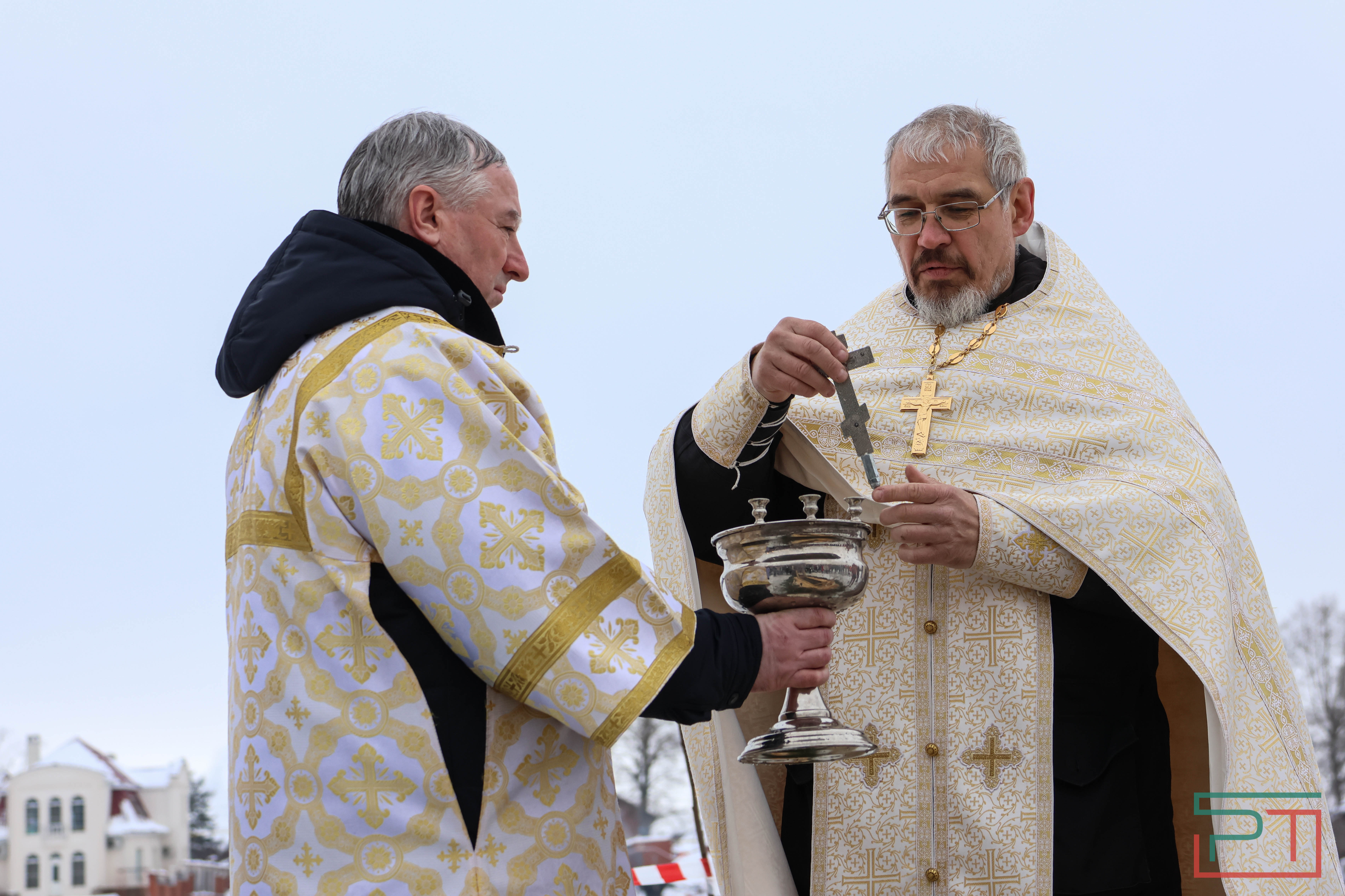 Крещенские купания на озере Верхний Кабан