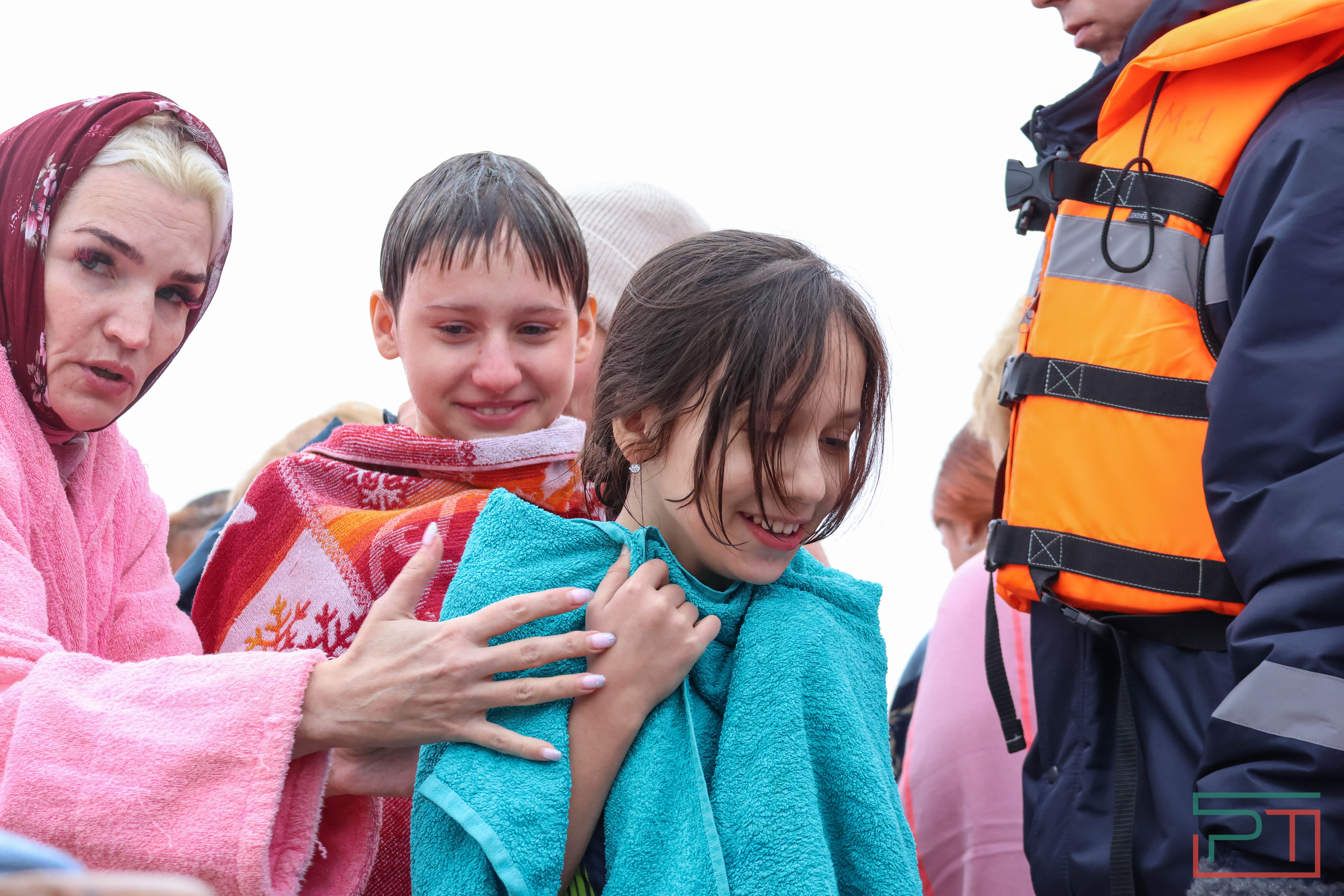 Крещенские купания на озере Верхний Кабан