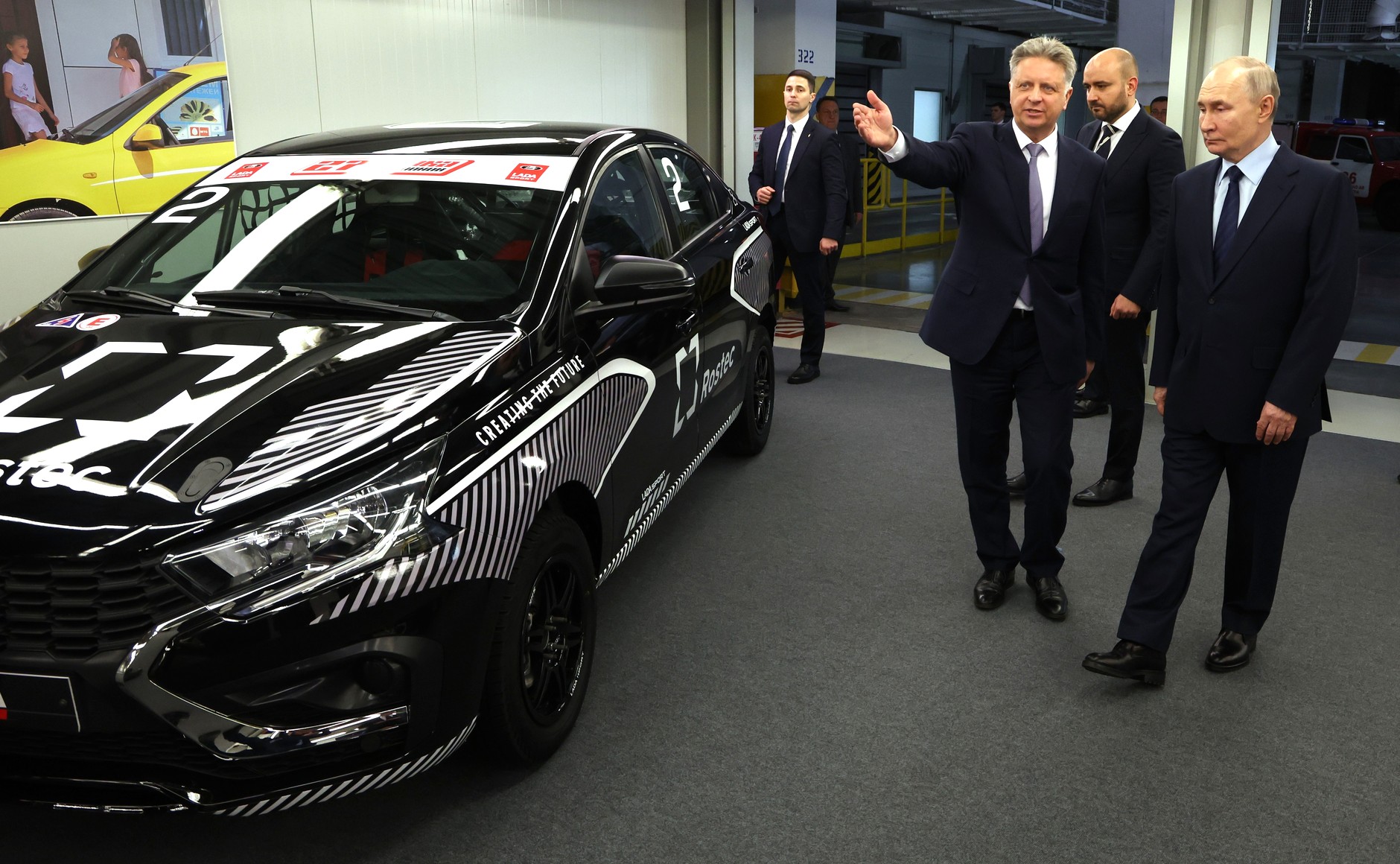 Iskra, T-134: какие новые модели «Лады» представил Путину «АВТОВАЗ»