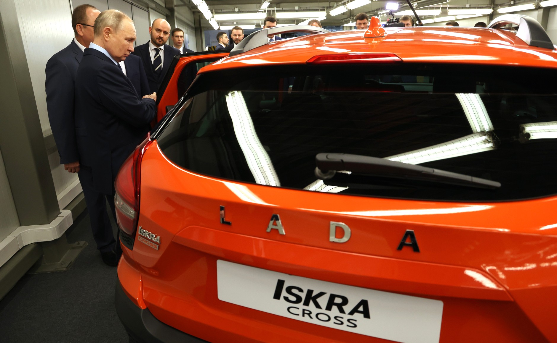 Iskra, T-134: какие новые модели «Лады» представил Путину «АВТОВАЗ»