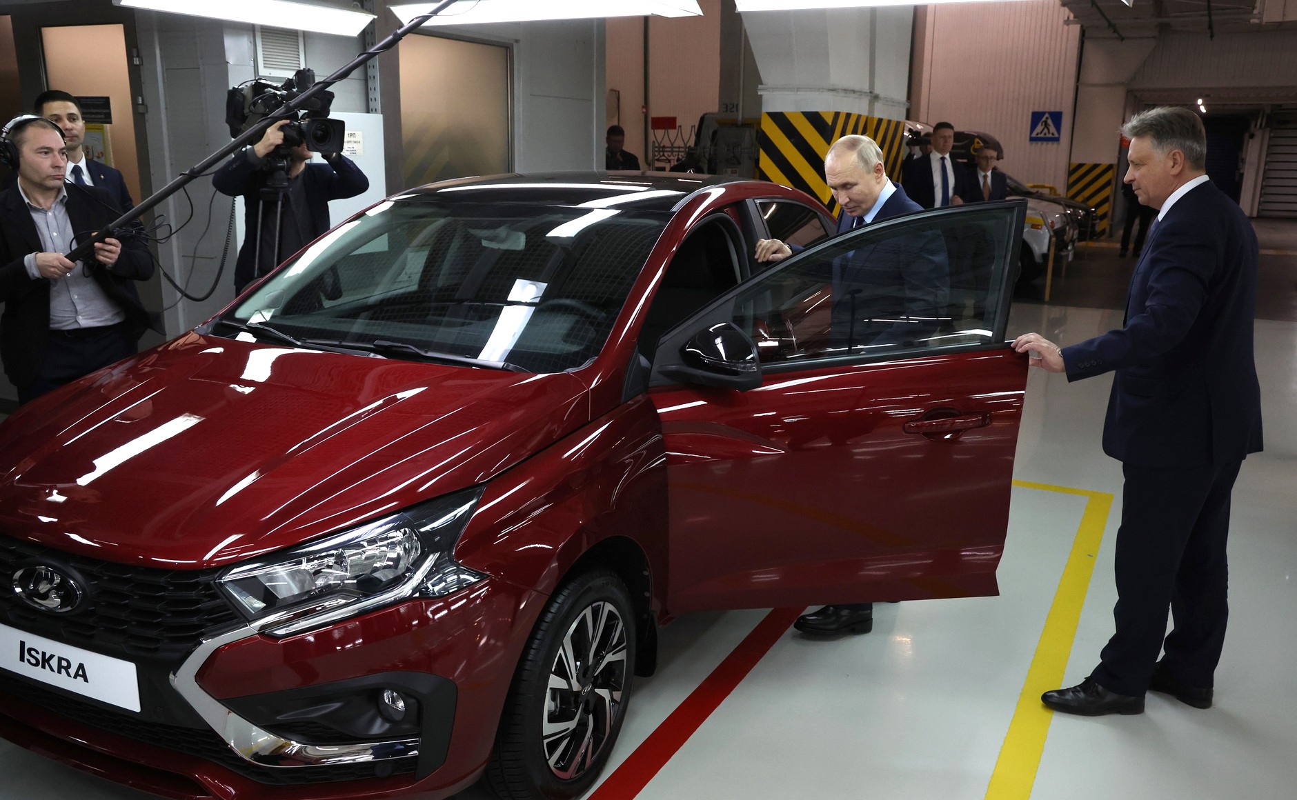 Iskra, T-134: какие новые модели «Лады» представил Путину «АВТОВАЗ»