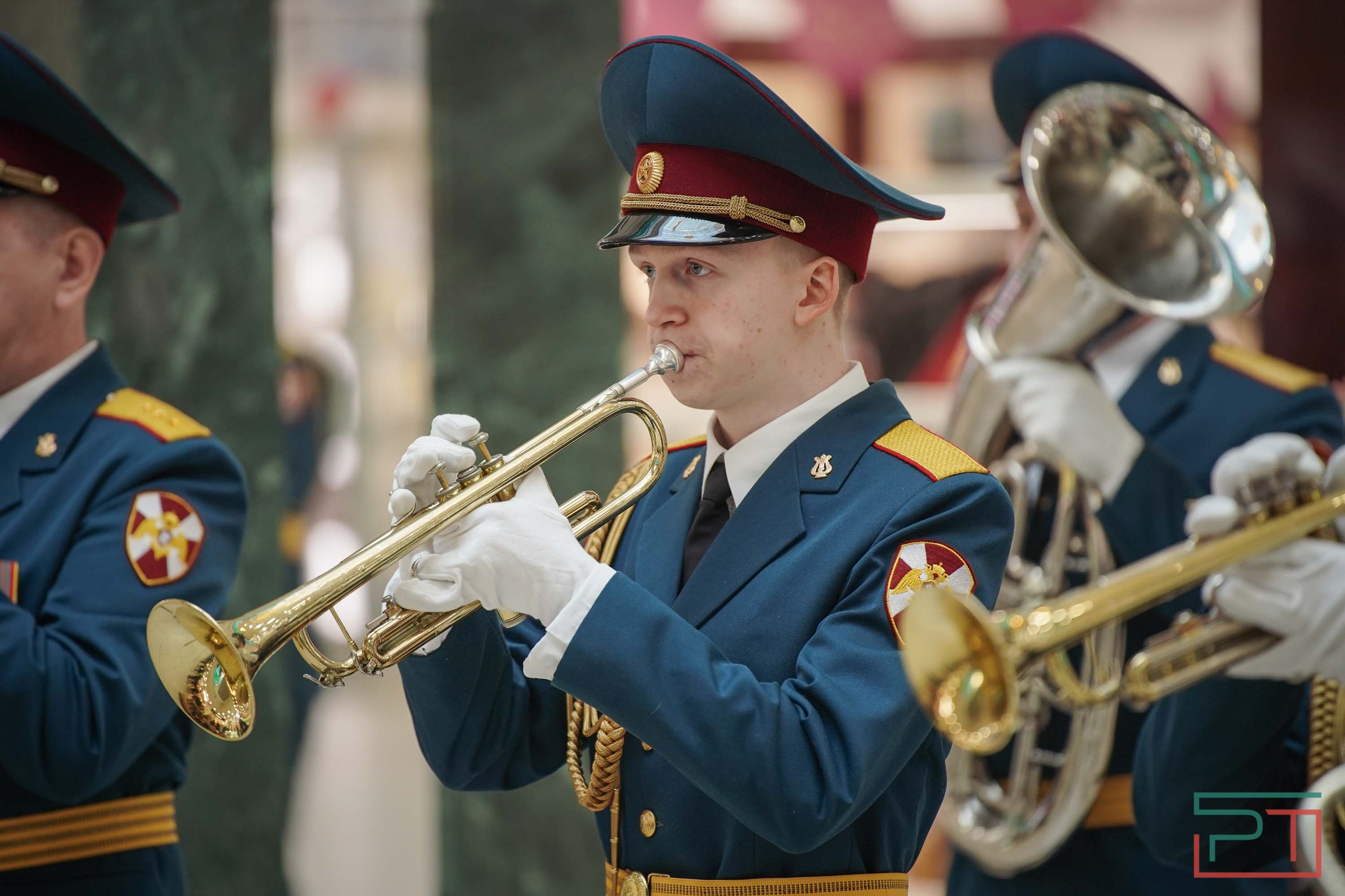 Флешмоб оркестра Росгвардии