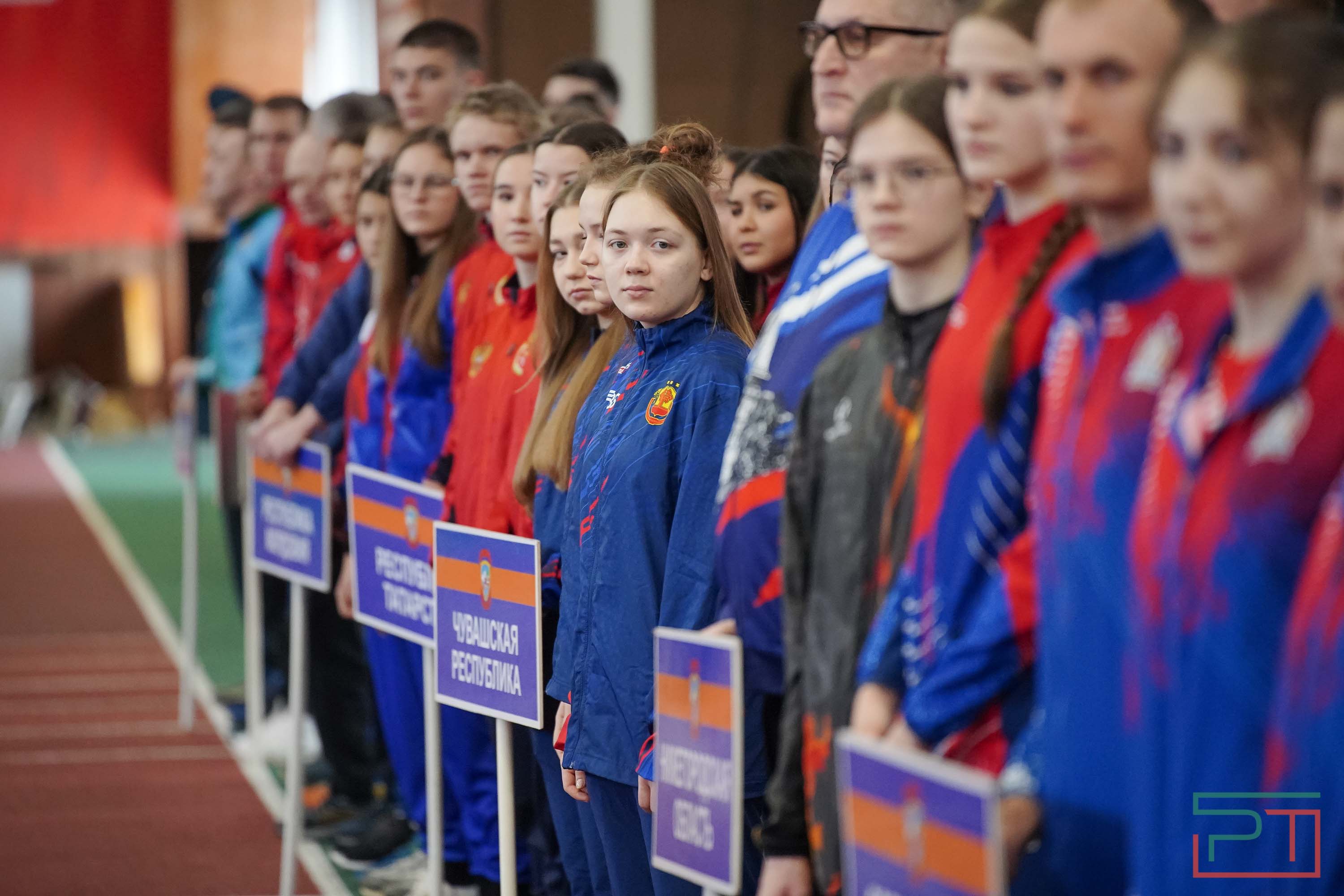 Старт соревнований по пожарно-спасательному спорту