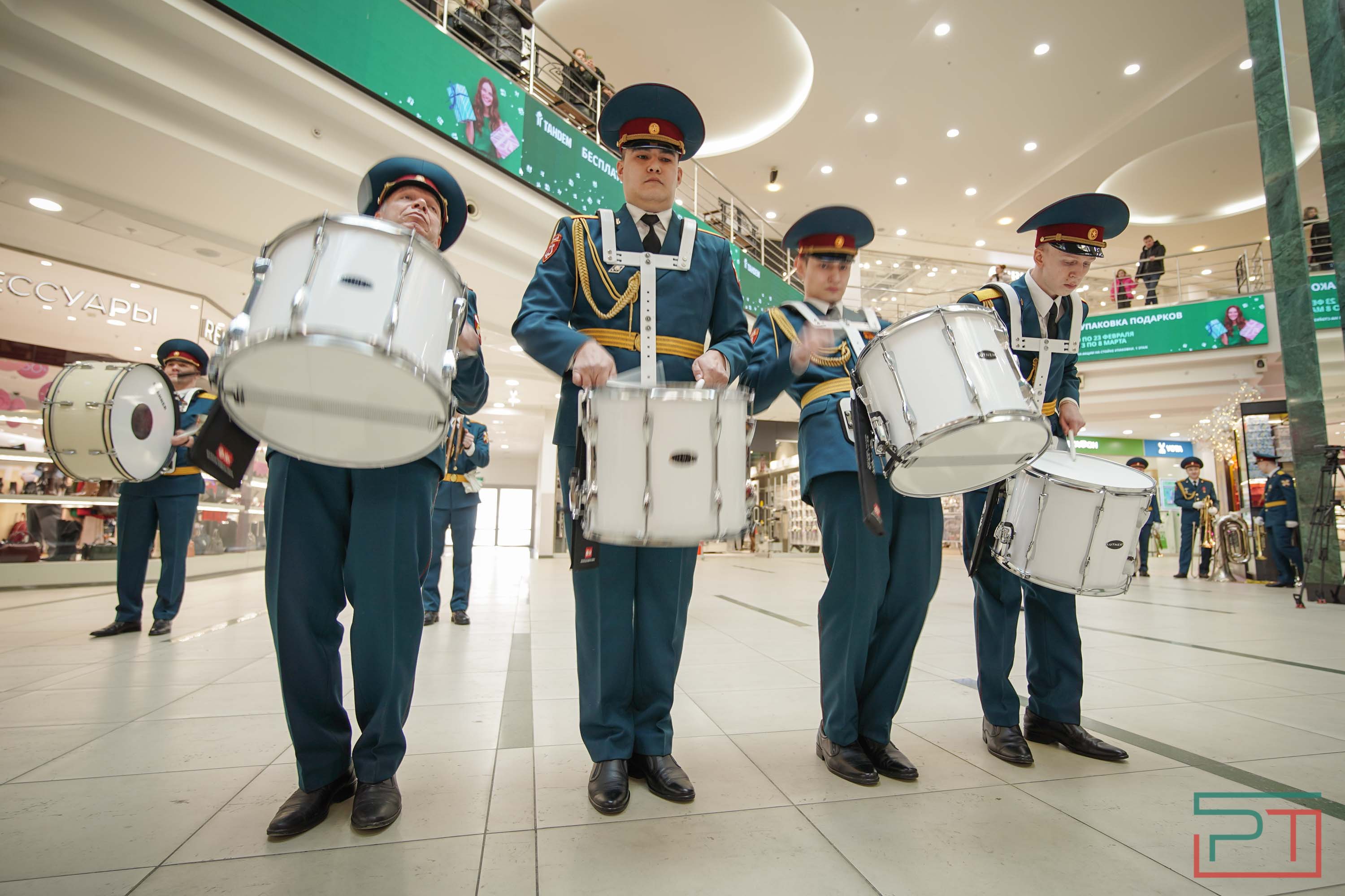 Флешмоб оркестра Росгвардии