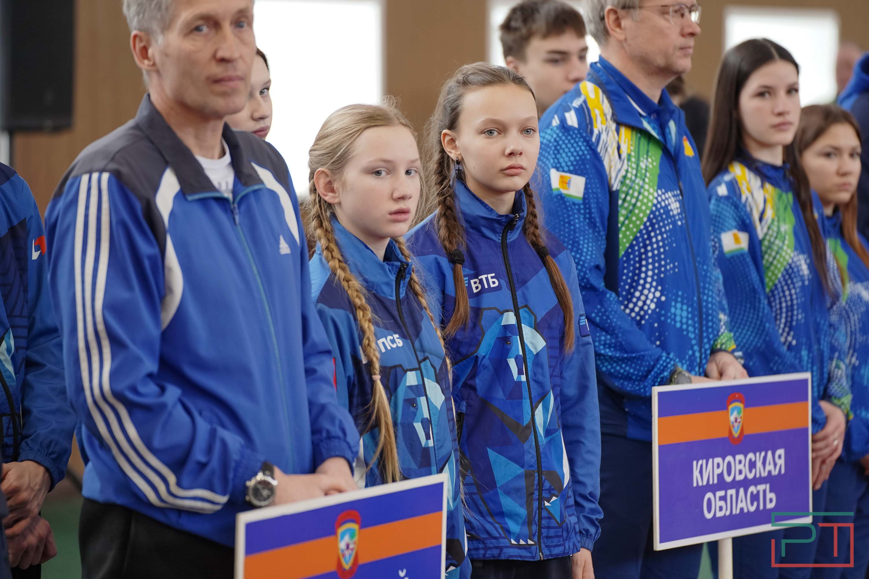 Старт соревнований по пожарно-спасательному спорту