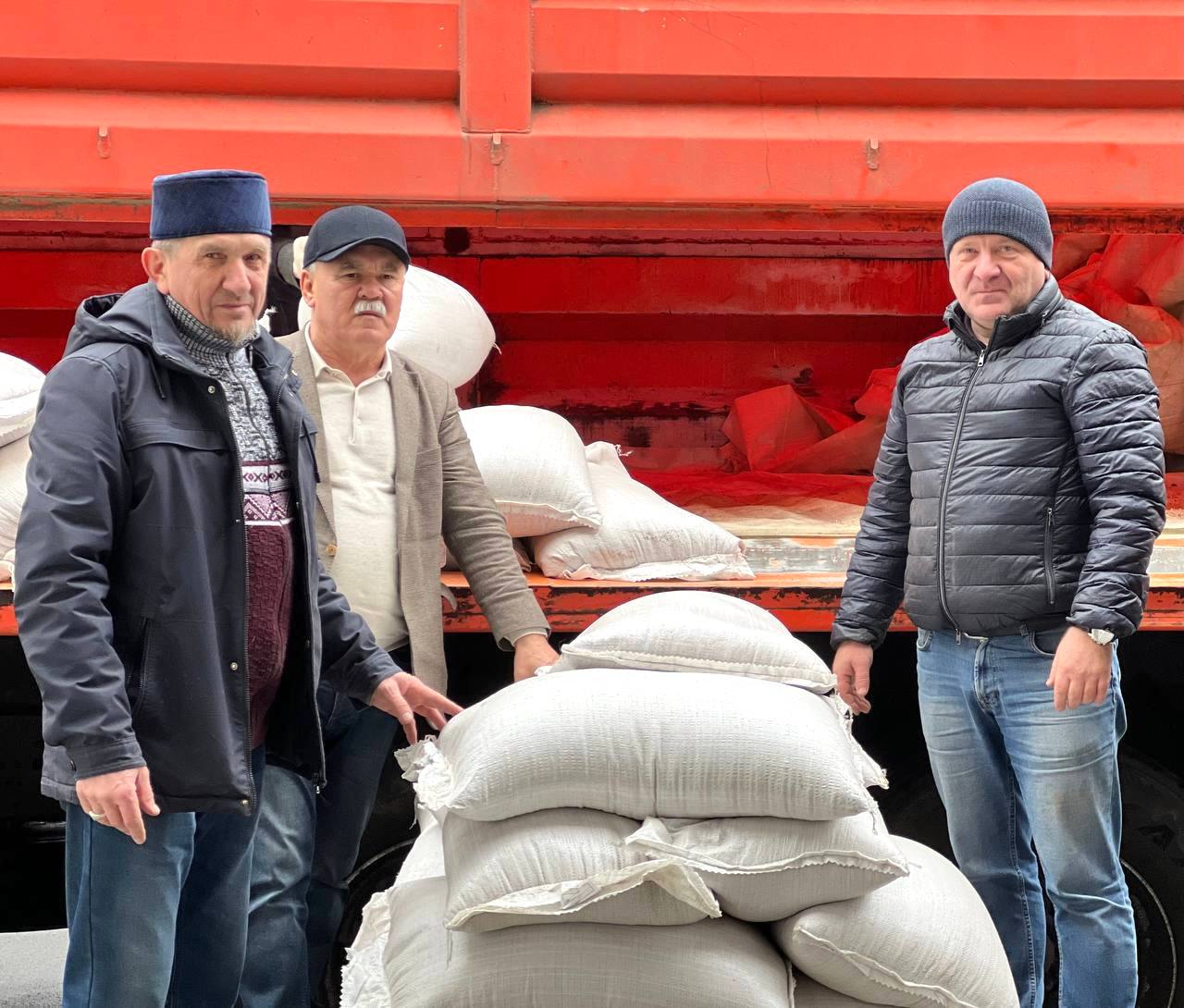 Глава Дрожжановского района привез гуманитарную помощь в Рубежное