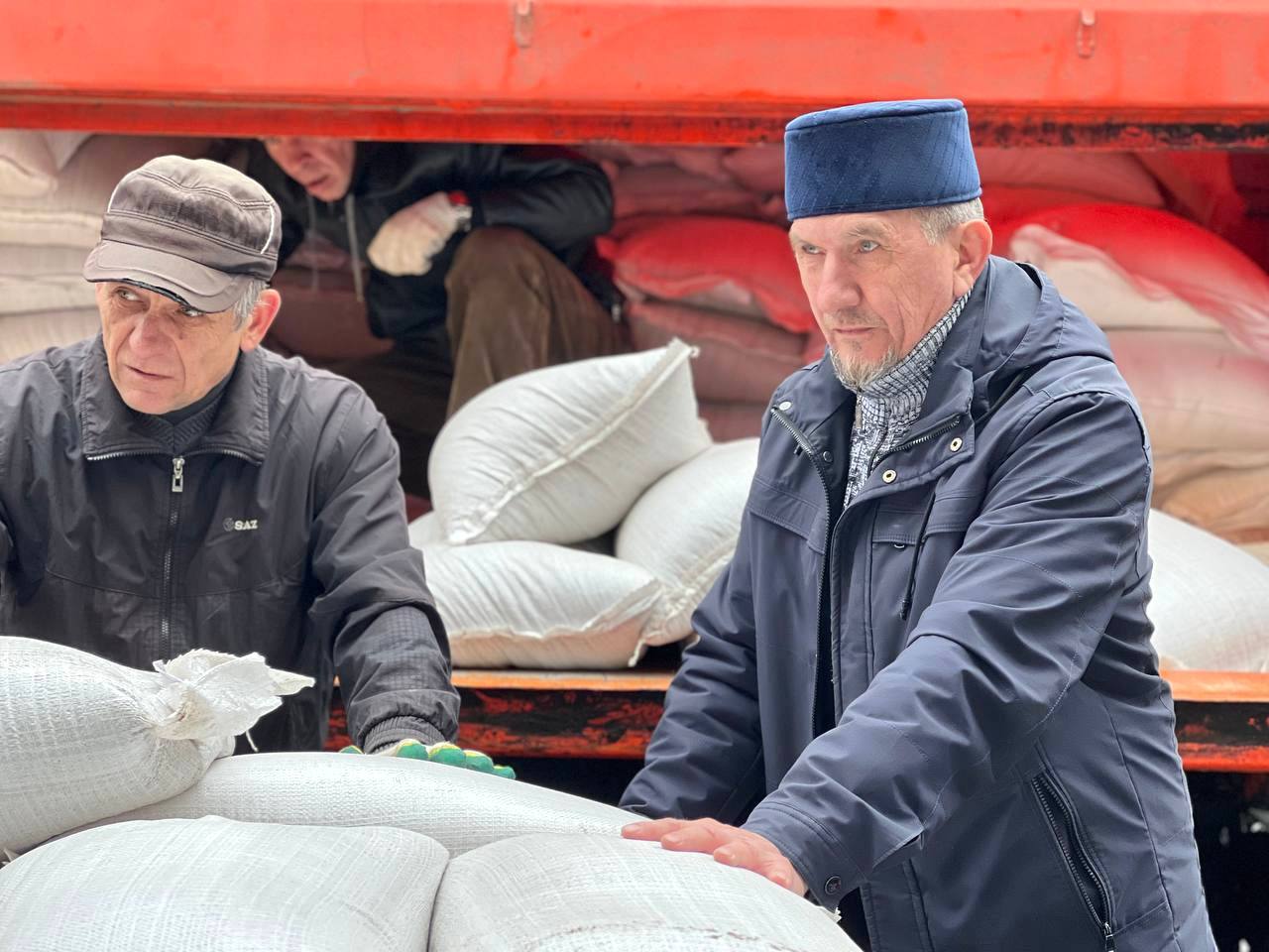 Глава Дрожжановского района привез гуманитарную помощь в Рубежное