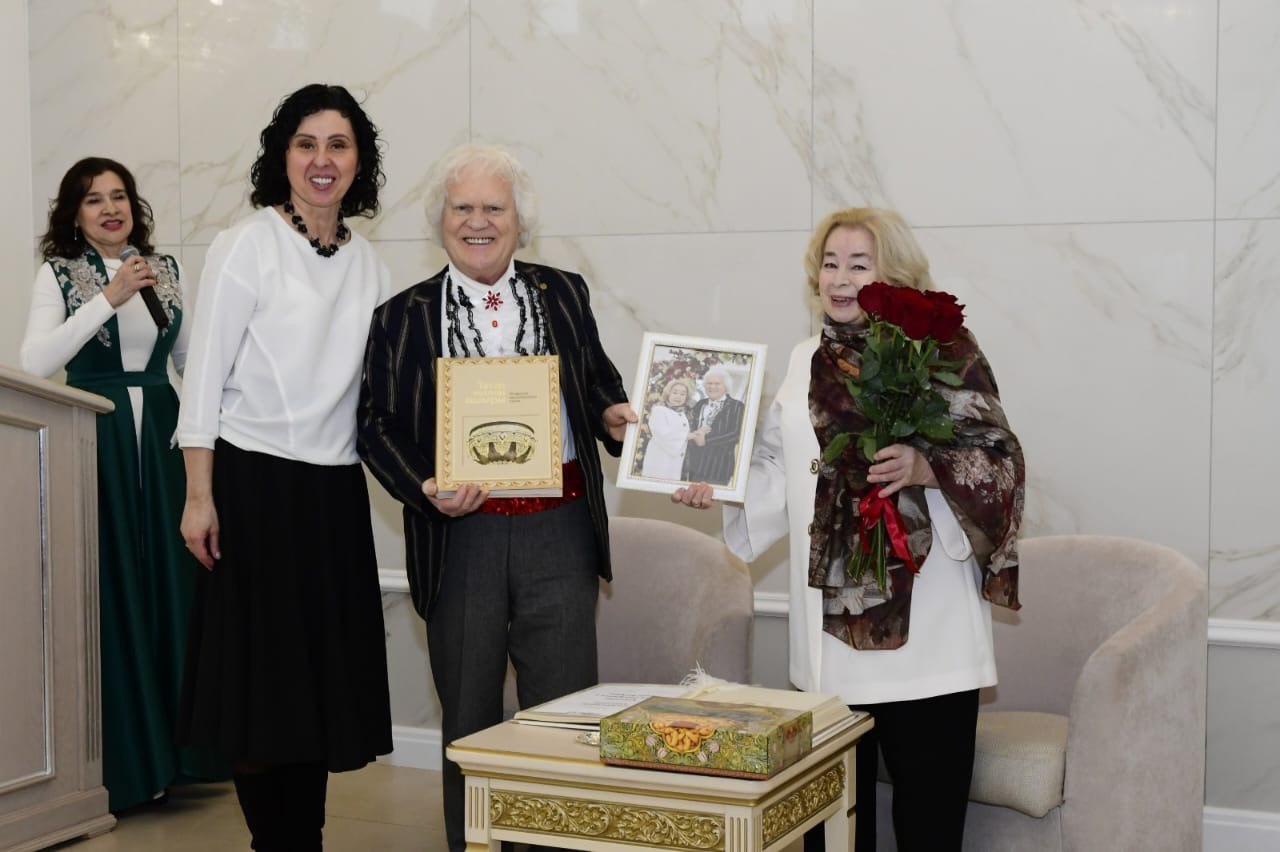 Семья Куклачёвых отметила изумрудную свадьбу в Центре семьи «Казан»