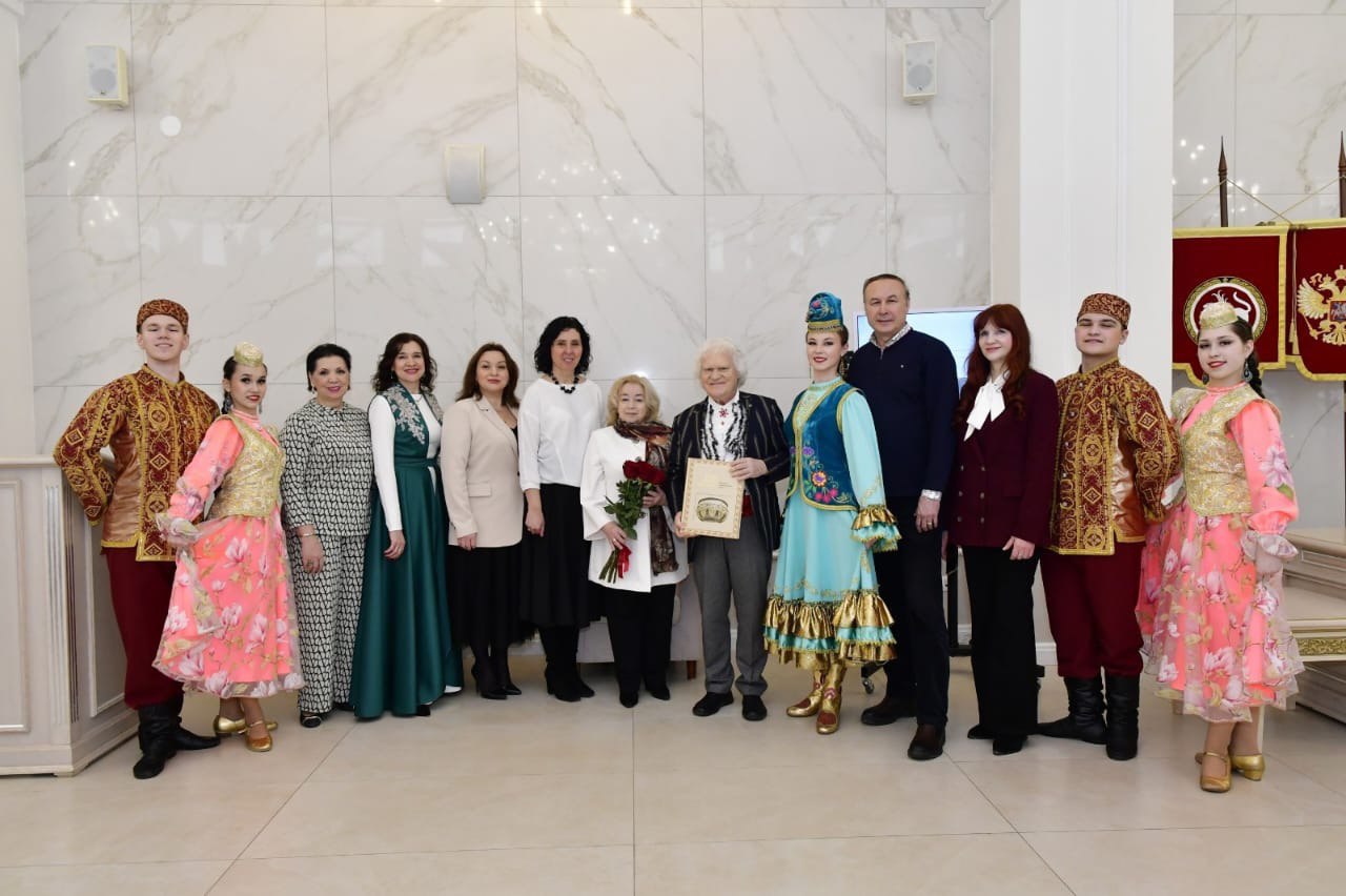 Семья Куклачёвых отметила изумрудную свадьбу в Центре семьи «Казан»