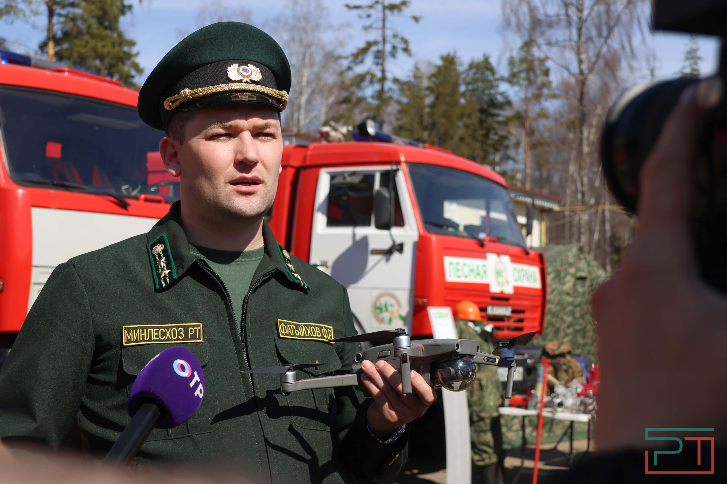 Пресс-тур на лесопожарную станцию