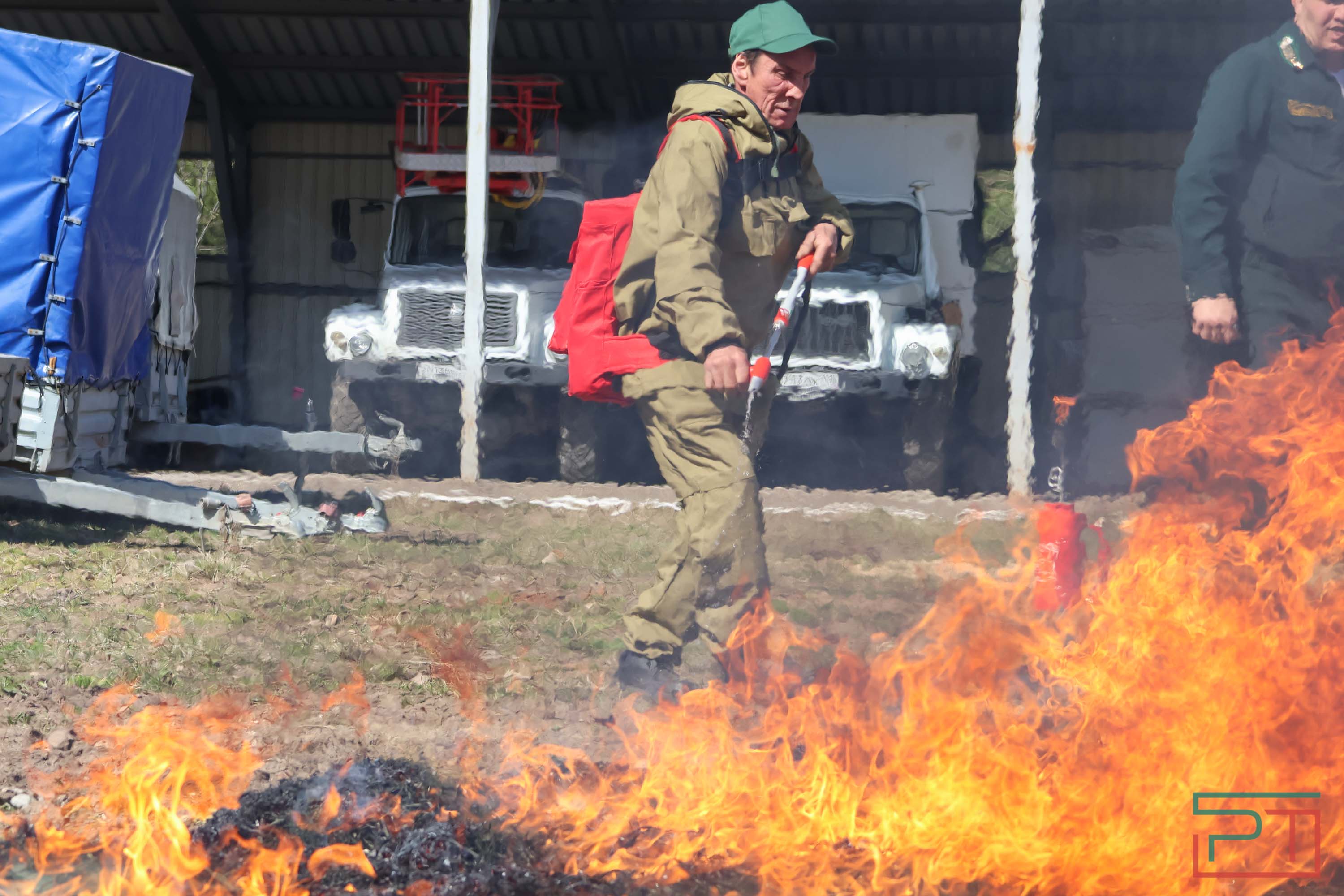 Пресс-тур на лесопожарную станцию