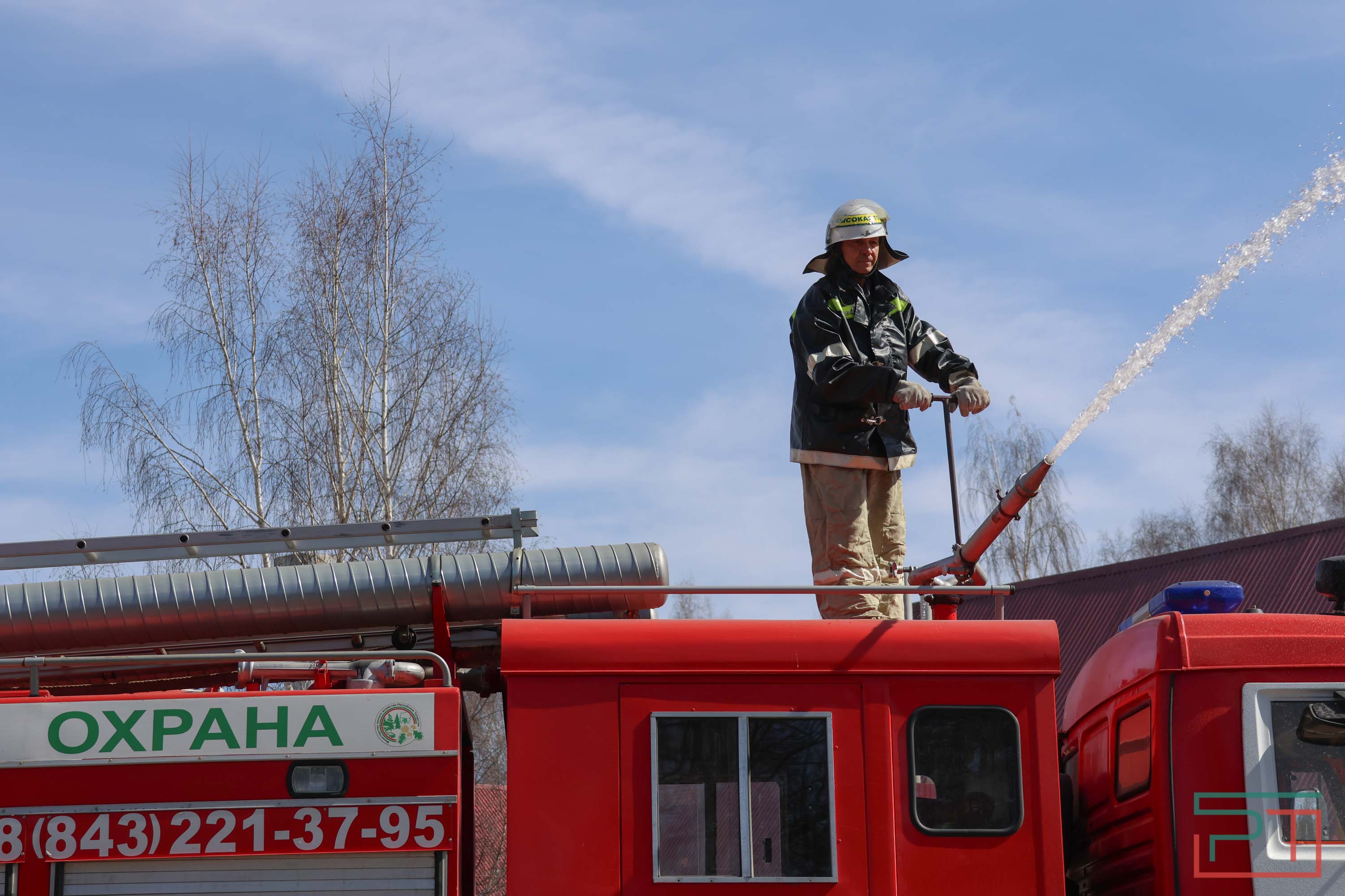 Пресс-тур на лесопожарную станцию