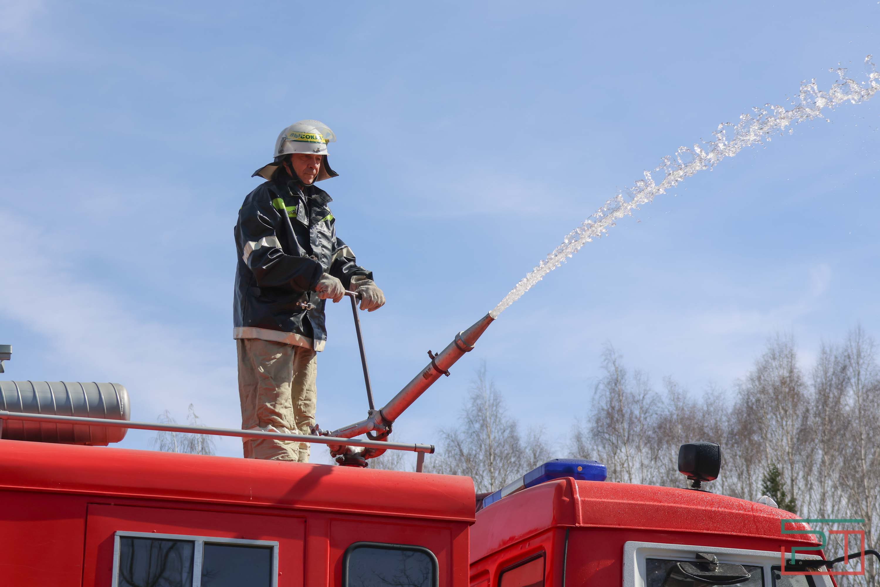 Пресс-тур на лесопожарную станцию