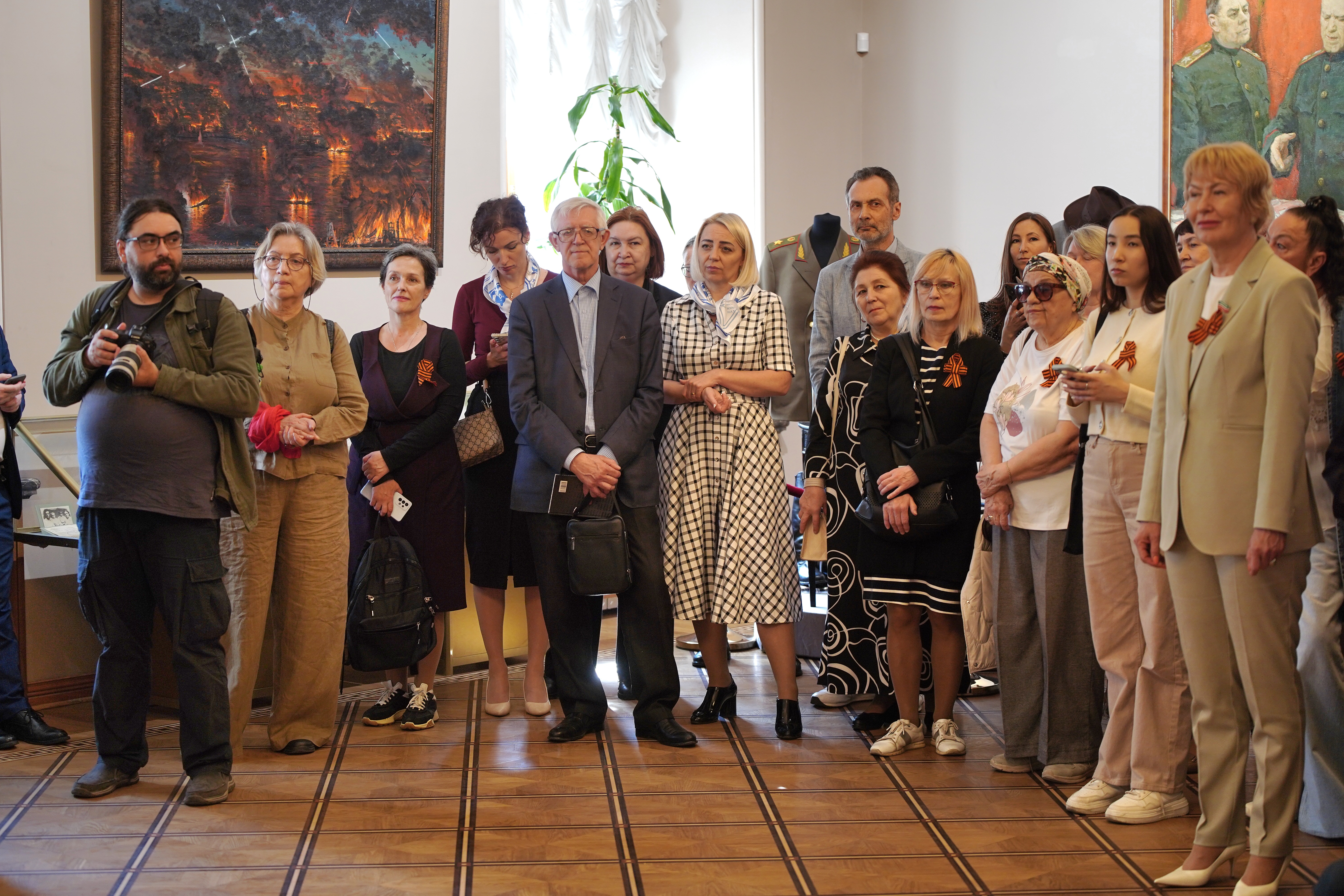 В Казани открылась выставка «Вечный огонь нашей памяти» к 80-летию Победы