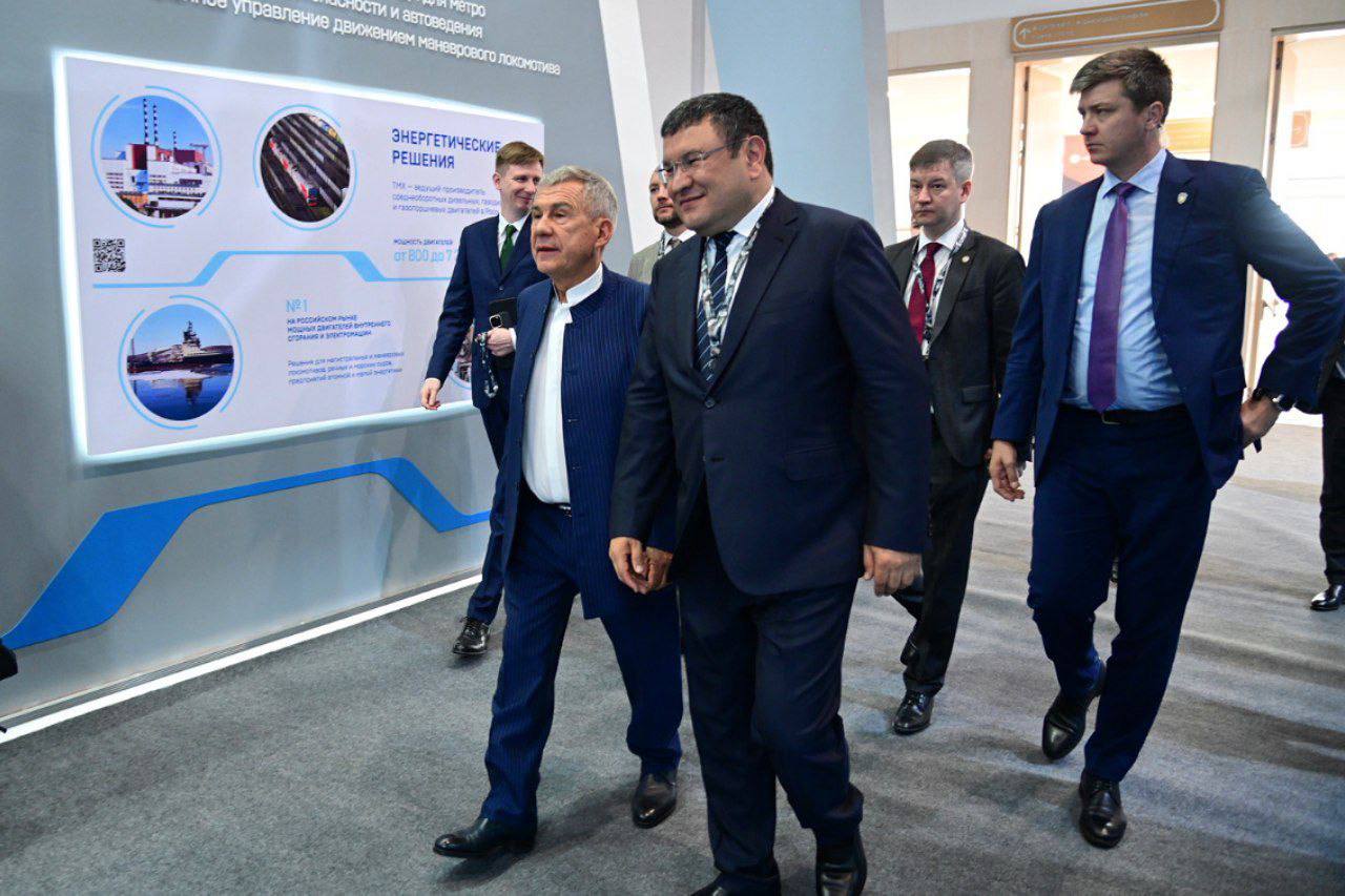 Минниханов в Узбекистане принял участие в выставке «ИННОПРОМ. Центральная Азия»