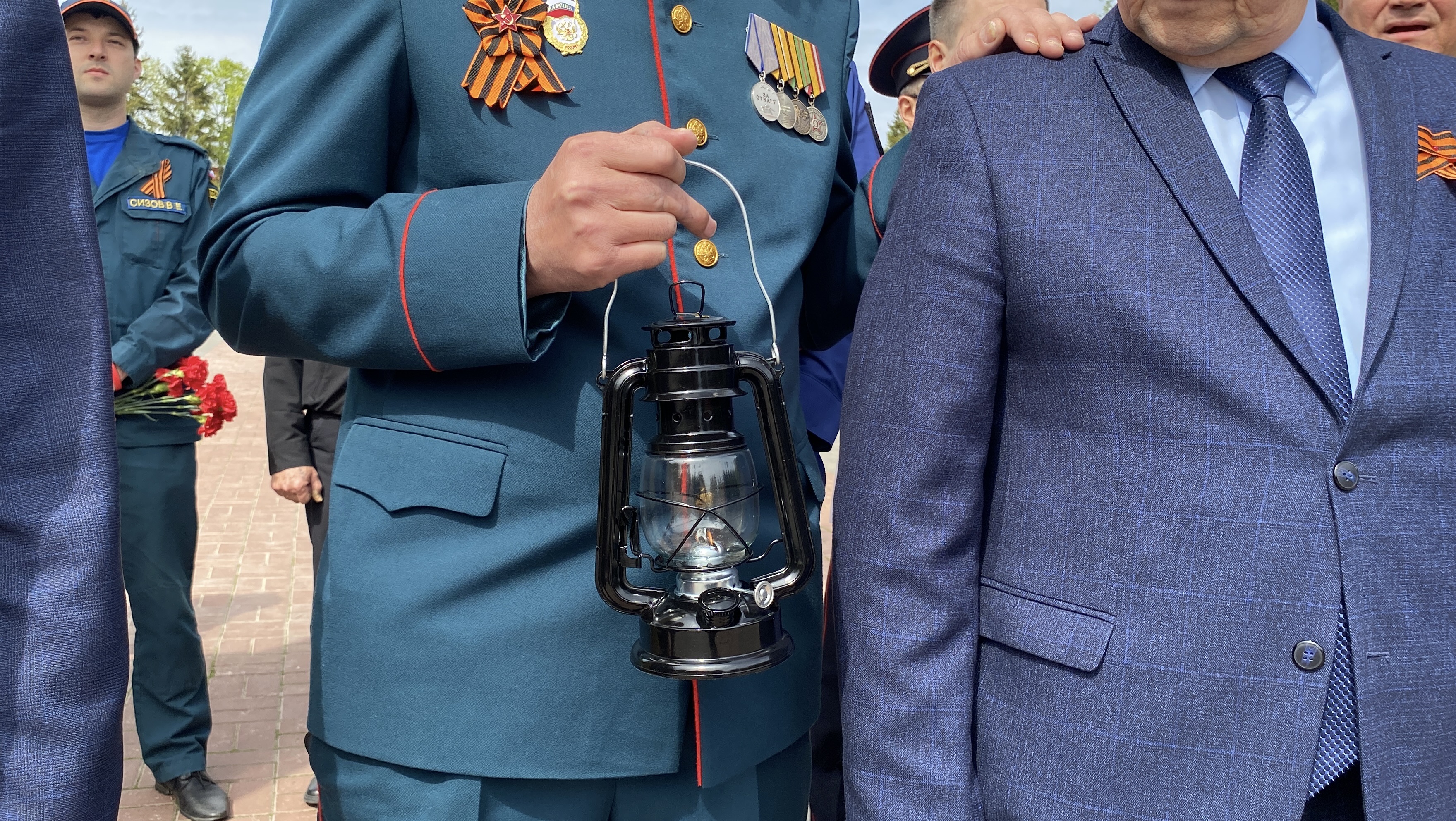 Лаишево присоединилось к всероссийской акции по зажжению Вечного огня