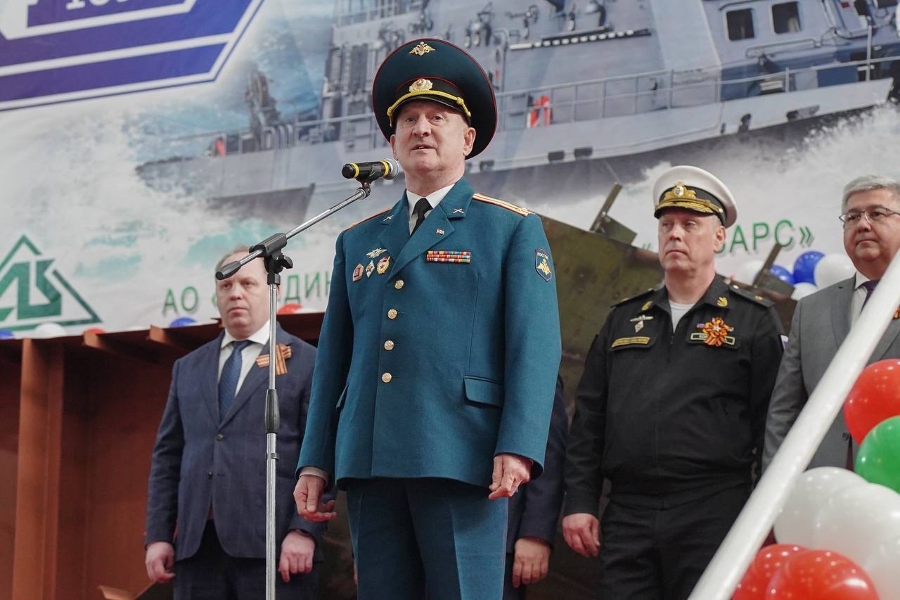 В Татарстане заложили корпуса двух катеров проекта 21980