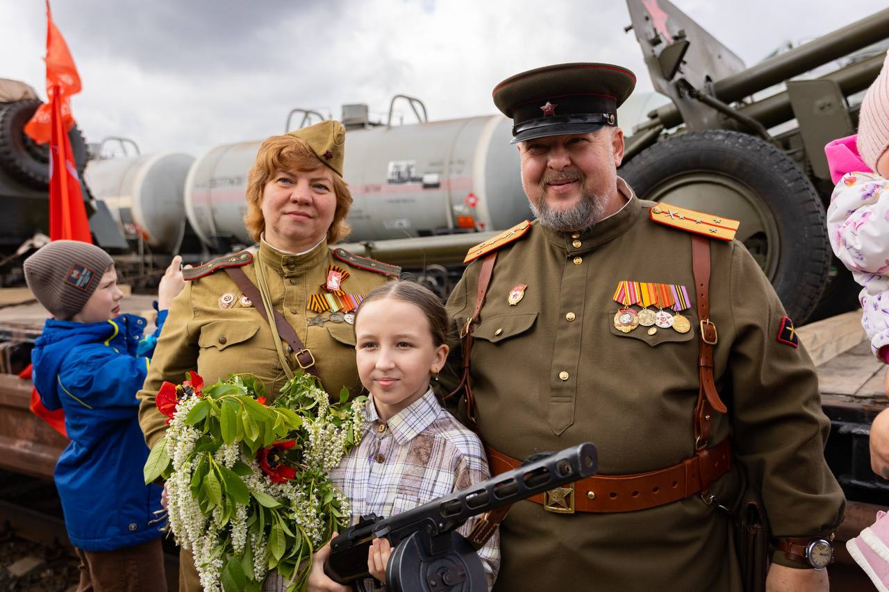 Более 18 тыс. человек пришли увидеть «Паровоз Победы» в Альметьевске