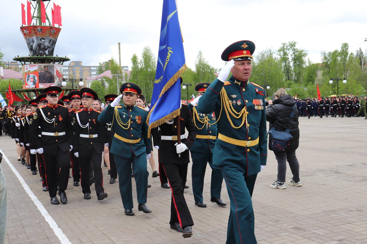 Парад Победы в Зеленодольске посетили более 16,5 тыс. человек