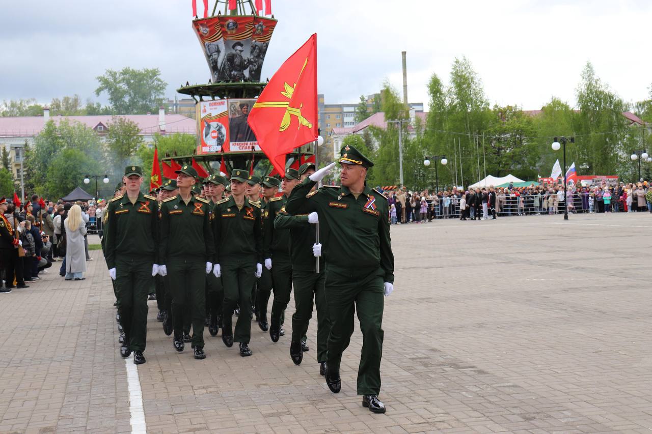 Парад Победы в Зеленодольске посетили более 16,5 тыс. человек