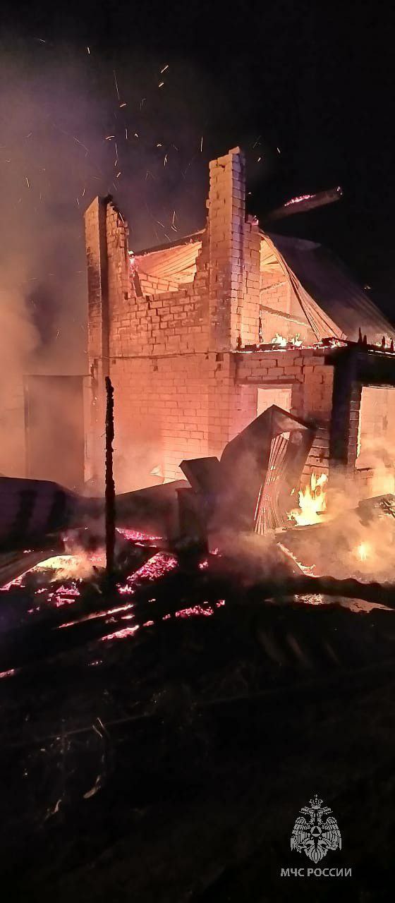 Пожилая пара погибла при пожаре в СНТ Тукаевского района