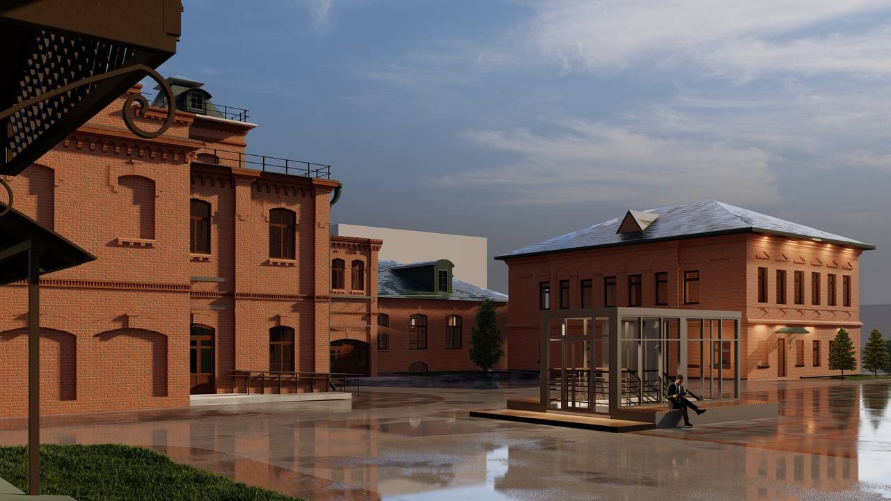 Офисы, галереи и отель: каким станет завод Петцольда в Казани — фото