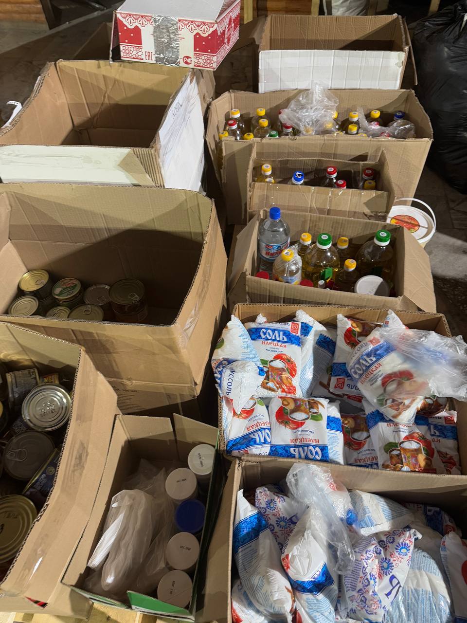 Мамадышские волонтеры отправили 2 мобильные бани и стройматериалы в зону СВО