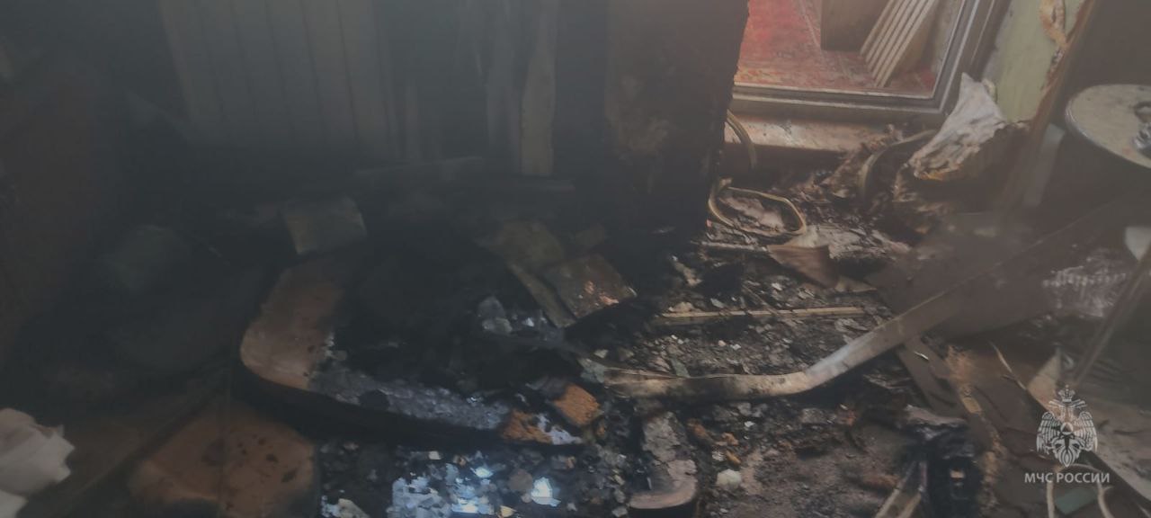 В Казани пожилая женщина погибла в пожаре из-за неисправного ТВ