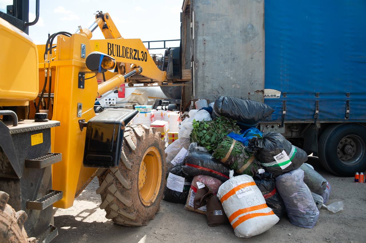 Жители Нижнекамского района отправили еще 22 тонны гуманитарного груза на СВО