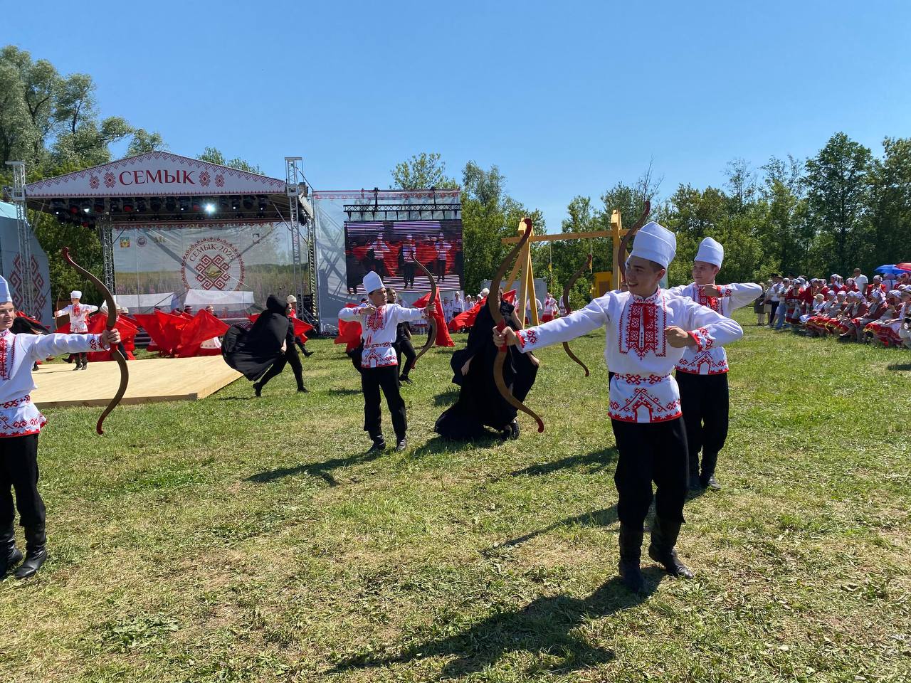 В Кукморском районе с размахом отметили марийский праздник Семык — фото